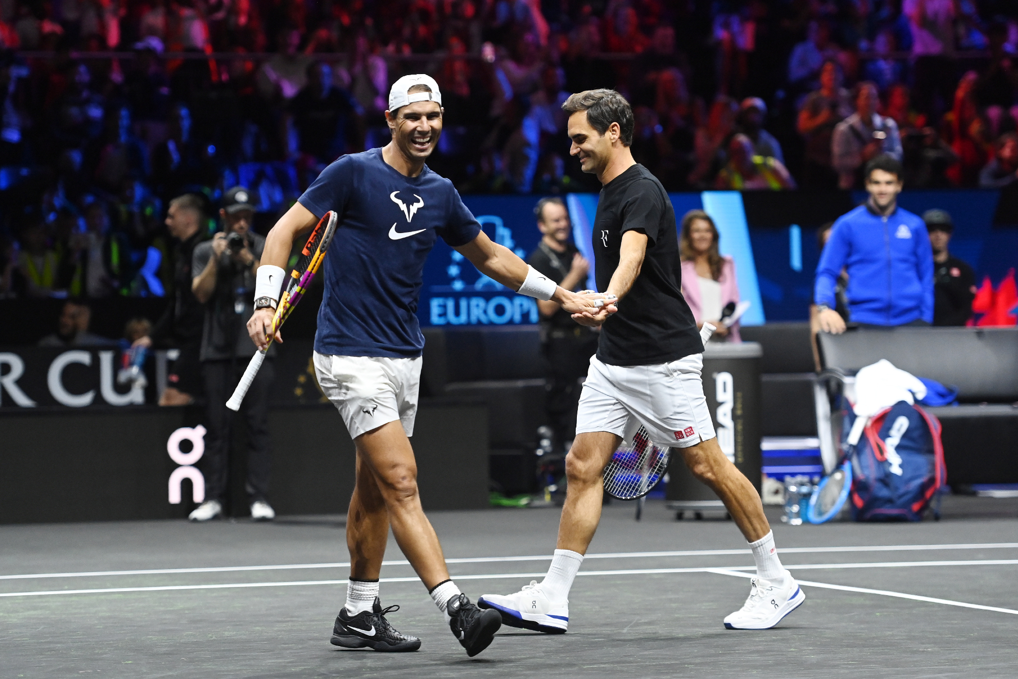 Federer y Nadal vs Sock y Tiafoe, en directo: Partido de dobles de la Laver Cup hoy en vivo