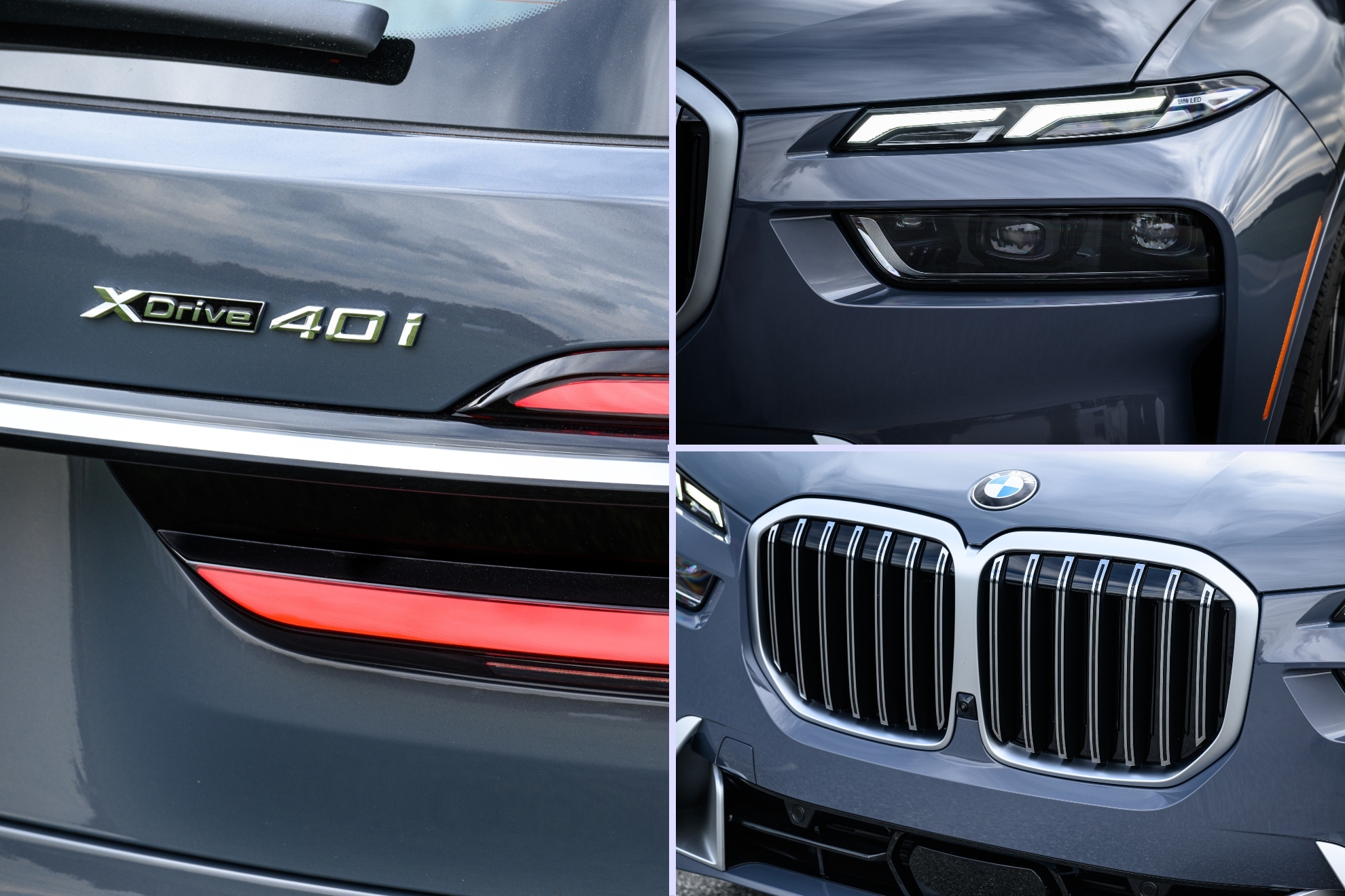 La peculiar esttica del BMW X7 es uno de sus rasgos ms distintivos.