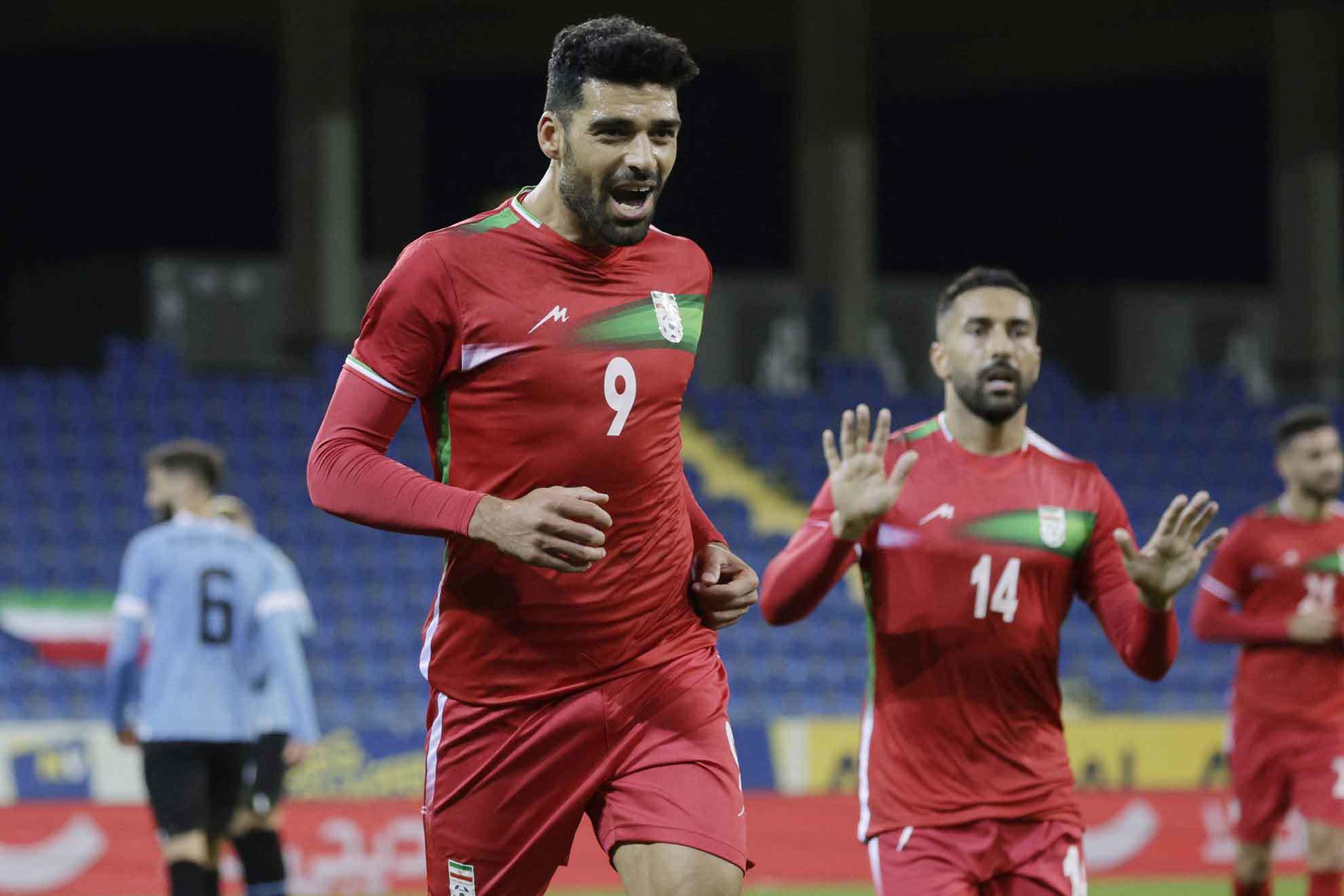 Taremi, en festejo de gol, en la parte complementaria | Reuters