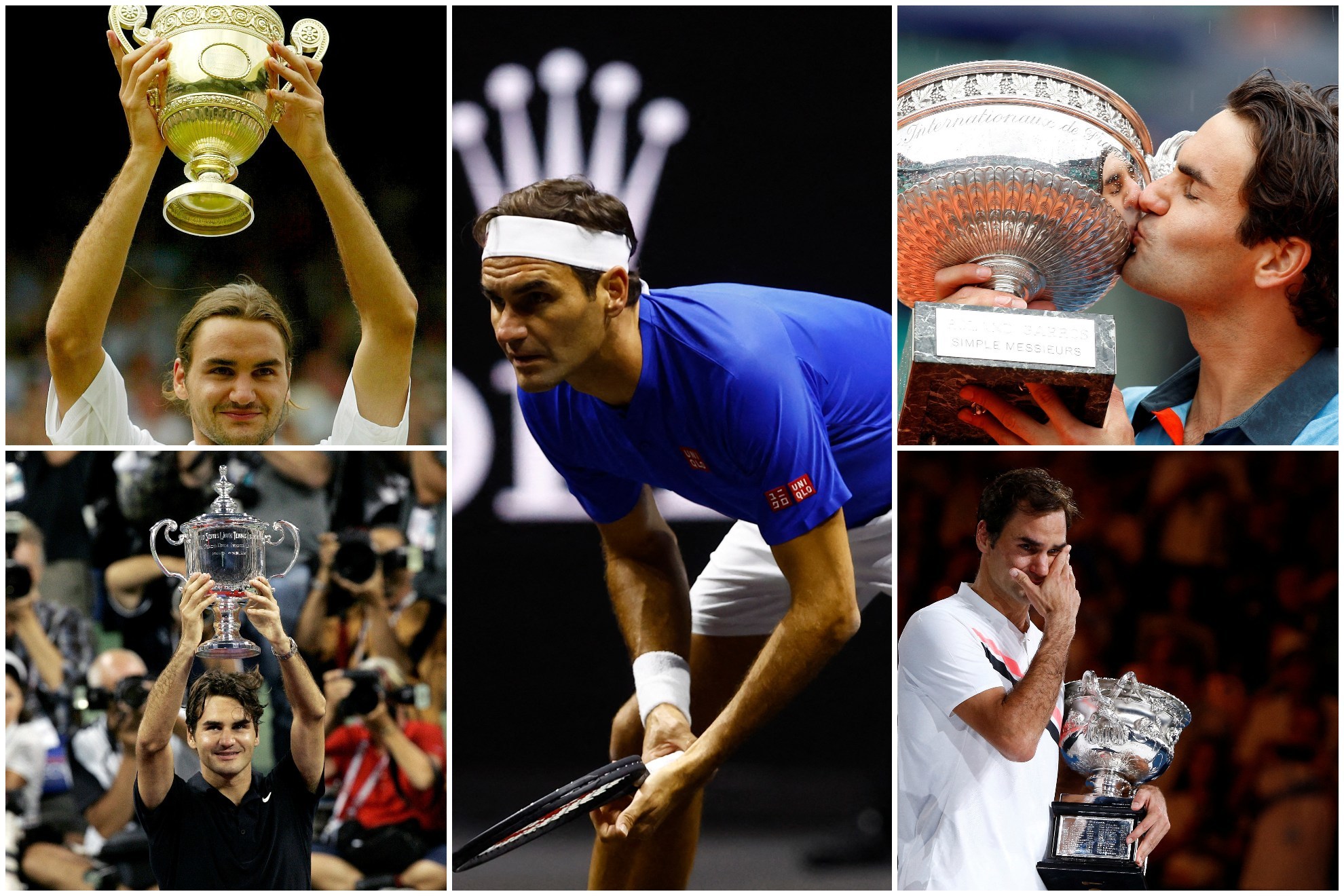 Roger Federer deja una colección envidiable de títulos | Reuters