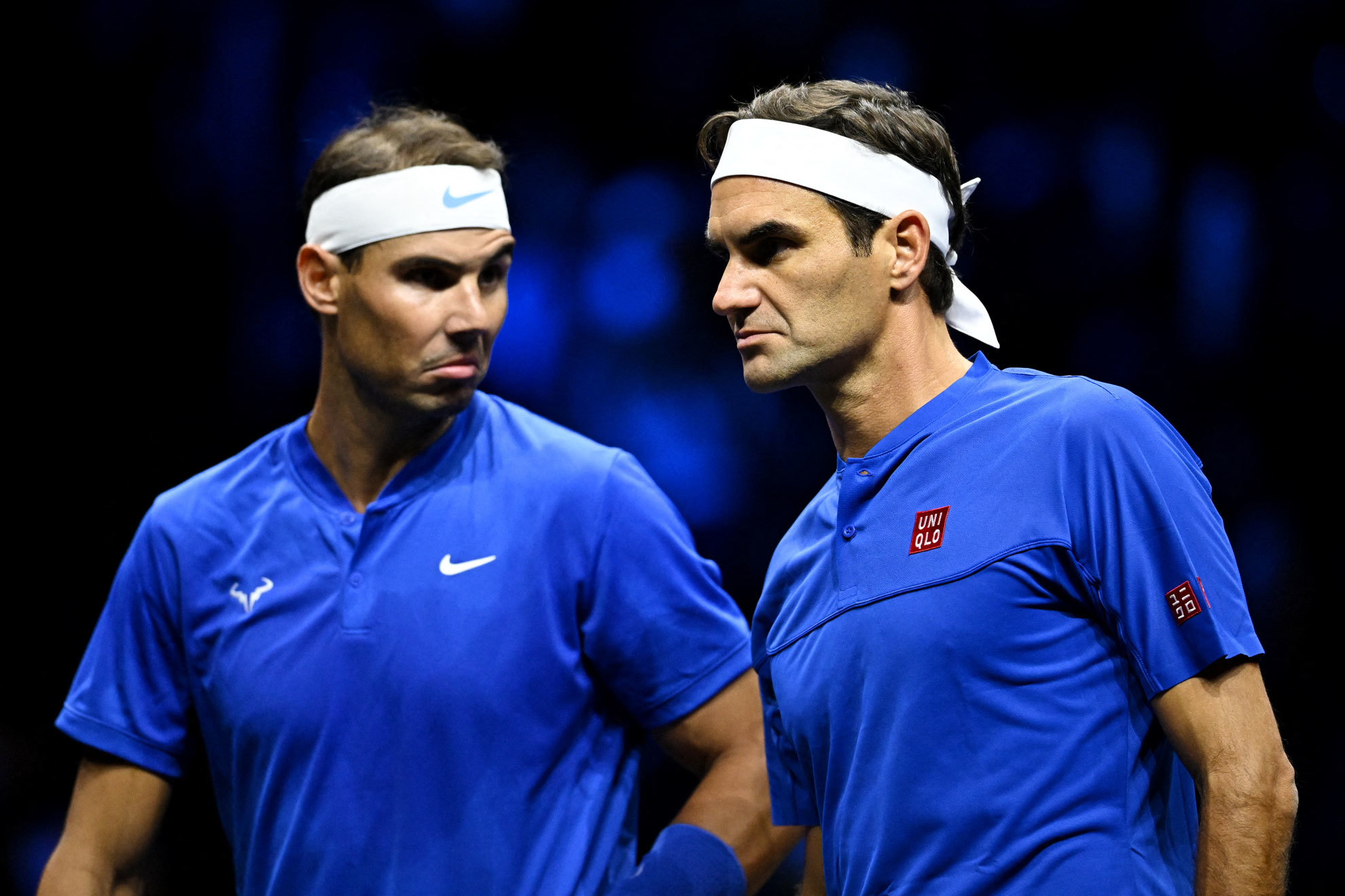 Federer se retira con Nadal como compañero. | Reuters