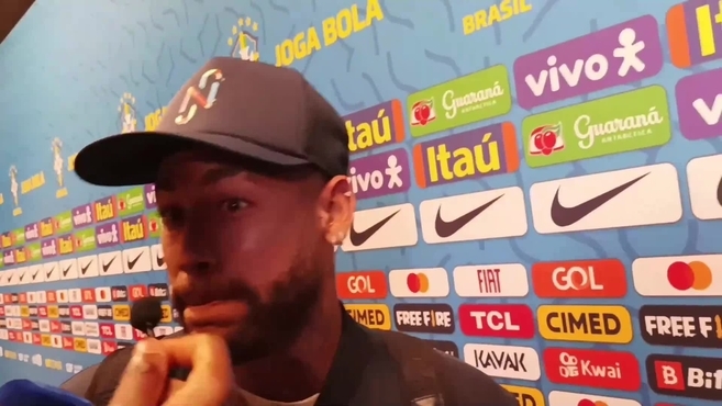 Neymar sorprende con Brasil: "Mi relacin con Mbapp? Pufff..."
