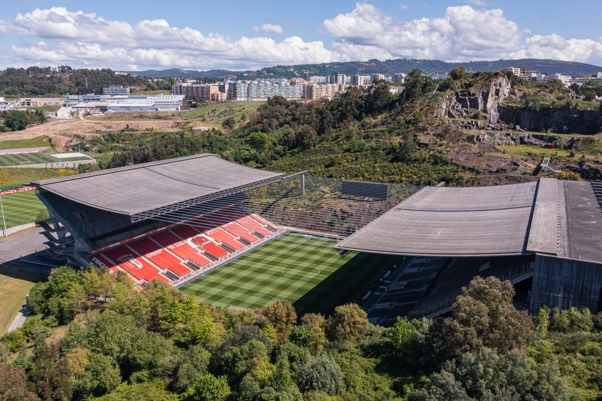 Imagen del estadio Municipa de Braga/