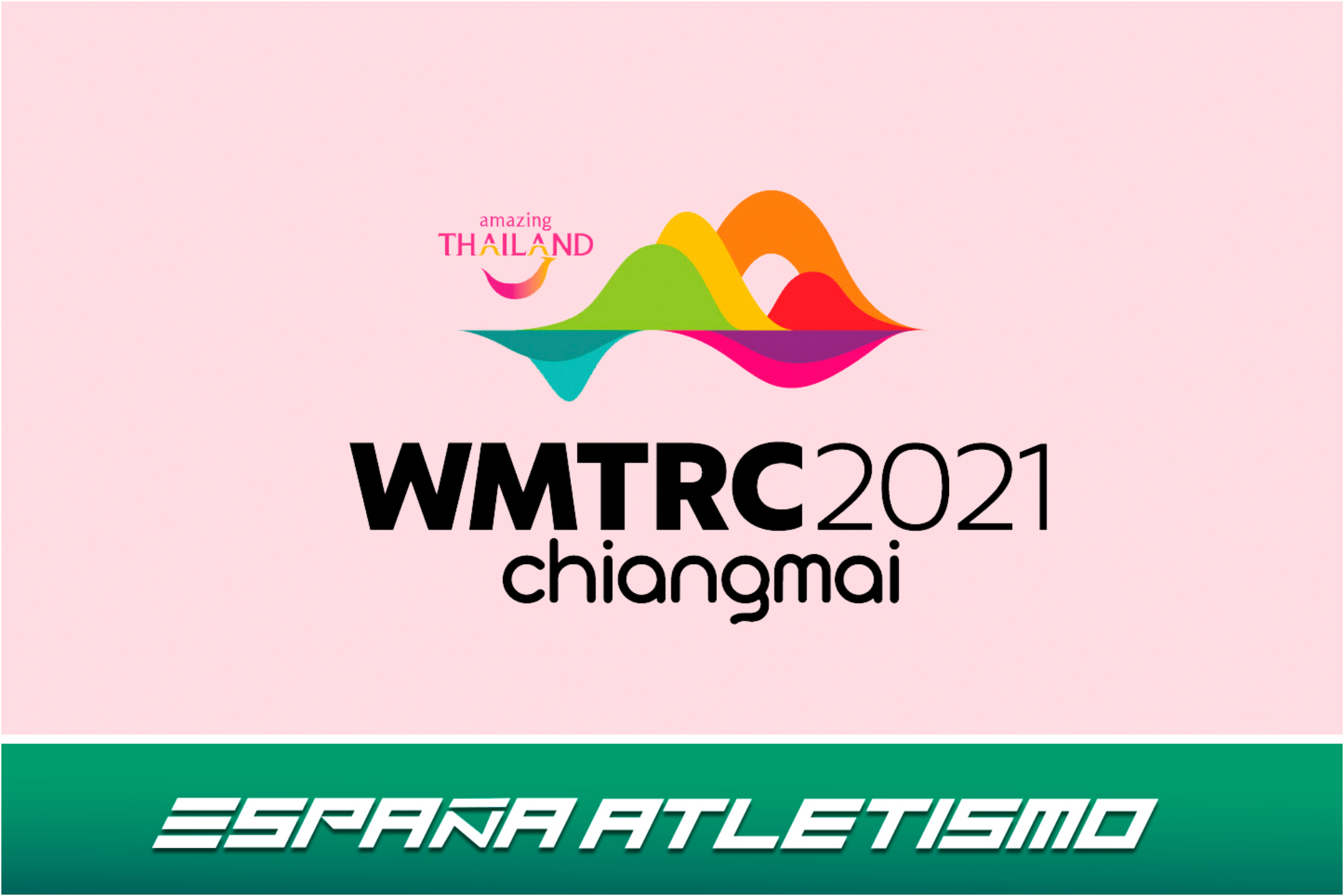 El logo del Mundial de Trail y Montaña de Tailandia de 2022.