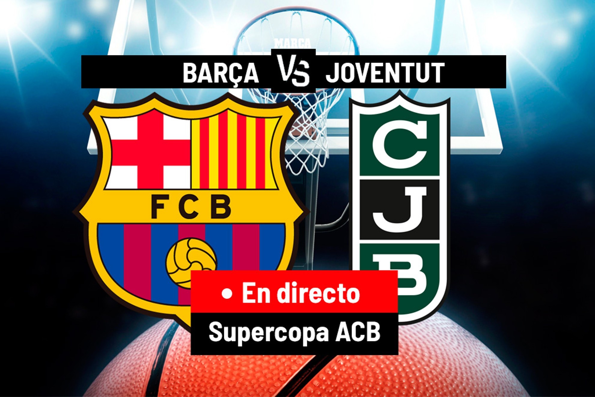 Barça - Joventut Badalona en directo: semifinal Supercopa de baloncesto hoy, en vivo