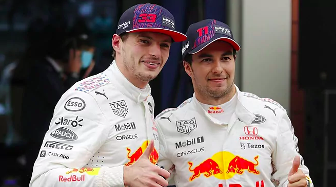 Sergio Perez risks Red Bull tension as he misses Max Verstappen's birthday party