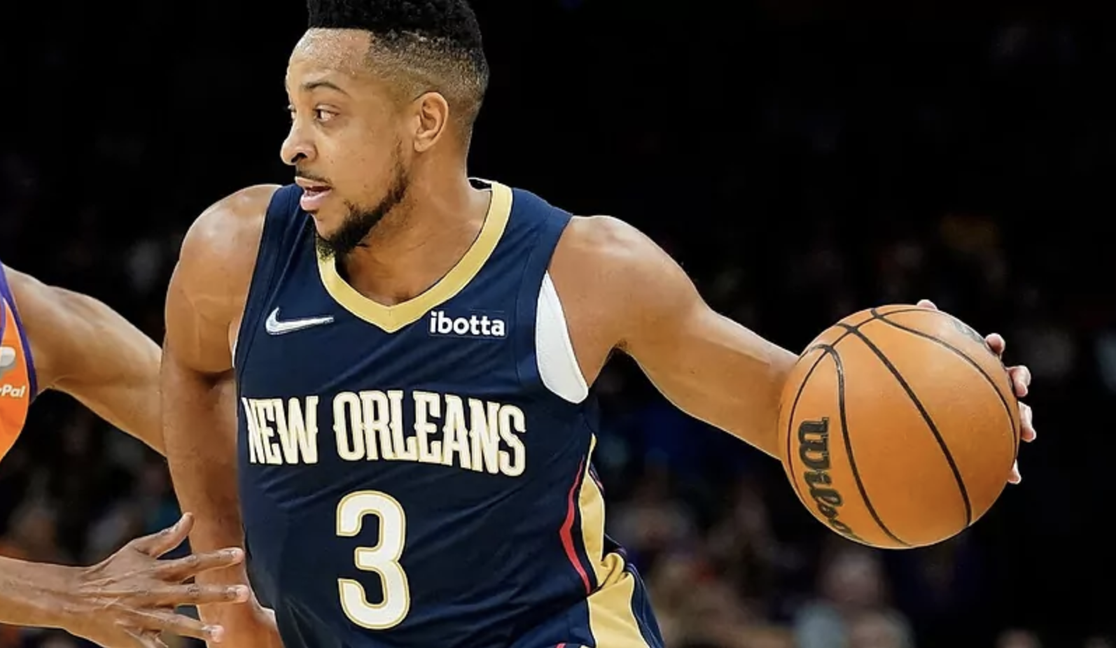 CJ McCollum with New Orleans Pelicans