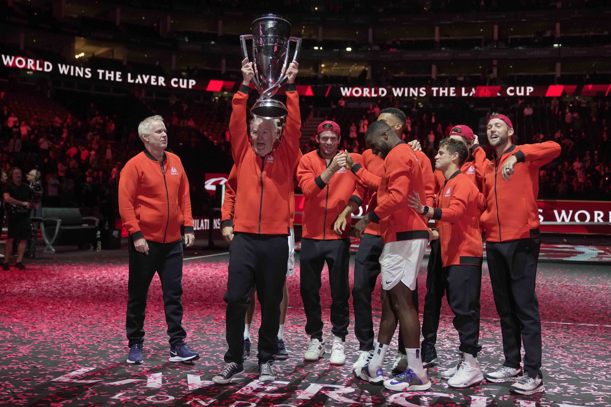 Tiafoe da el primer ttulo de la Laver Cup al equipo Resto del Mundo