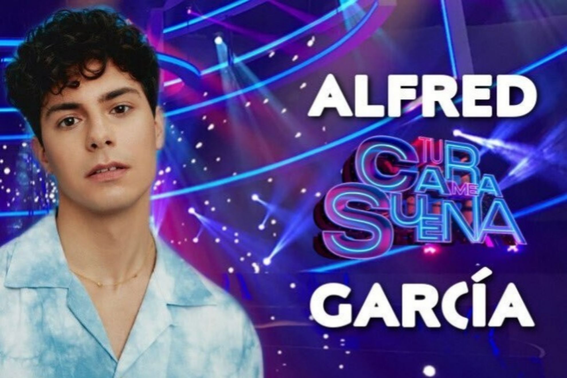 Alfred García, concursante en 'Tu Cara Me Suena 10'