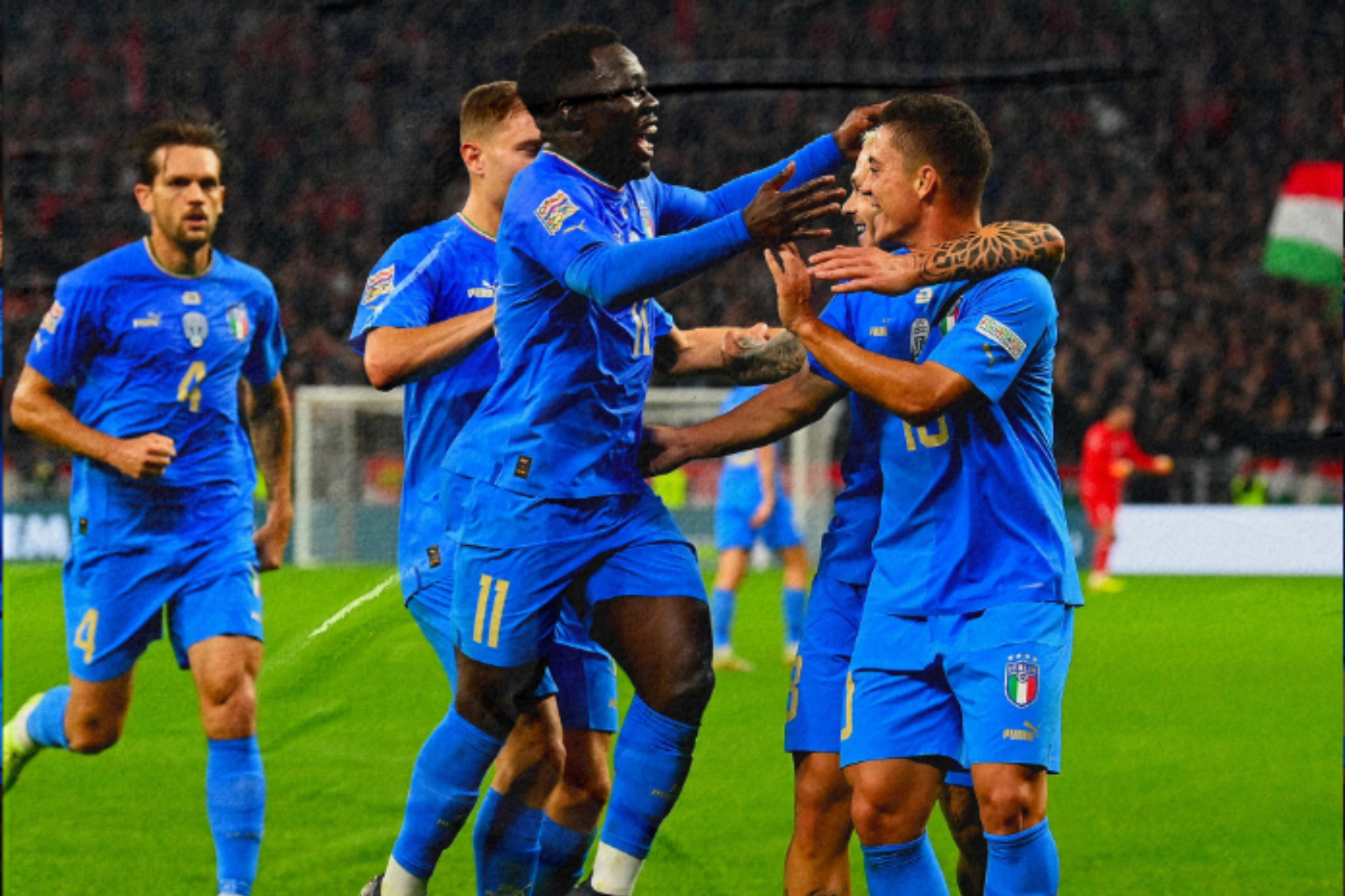 Italia destroza el sueño húngaro y se clasifica para el Final Four de la Nations League