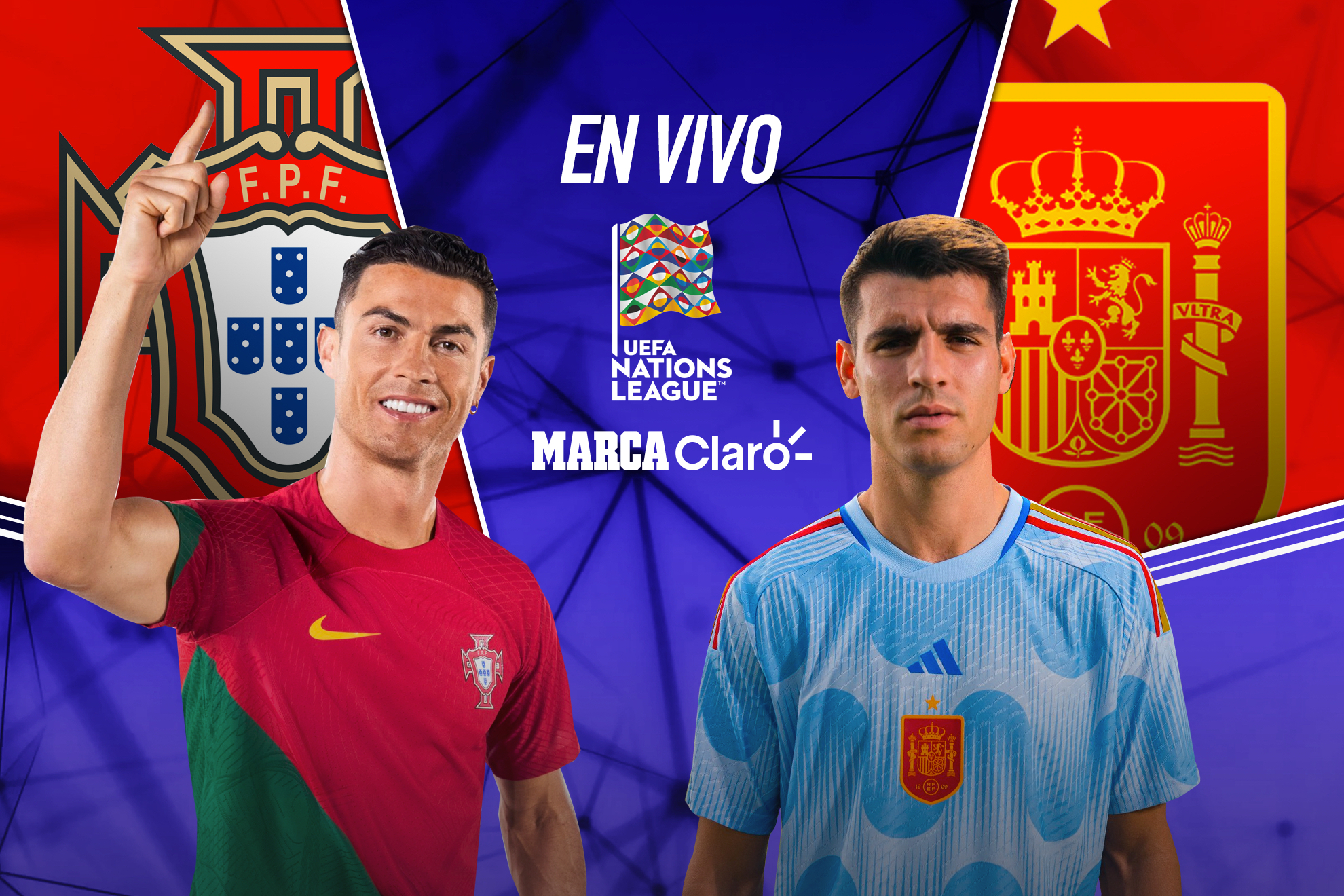 Portugal vs España en vivo, juego de la jornada 6 de la UEFA Nations Leagues