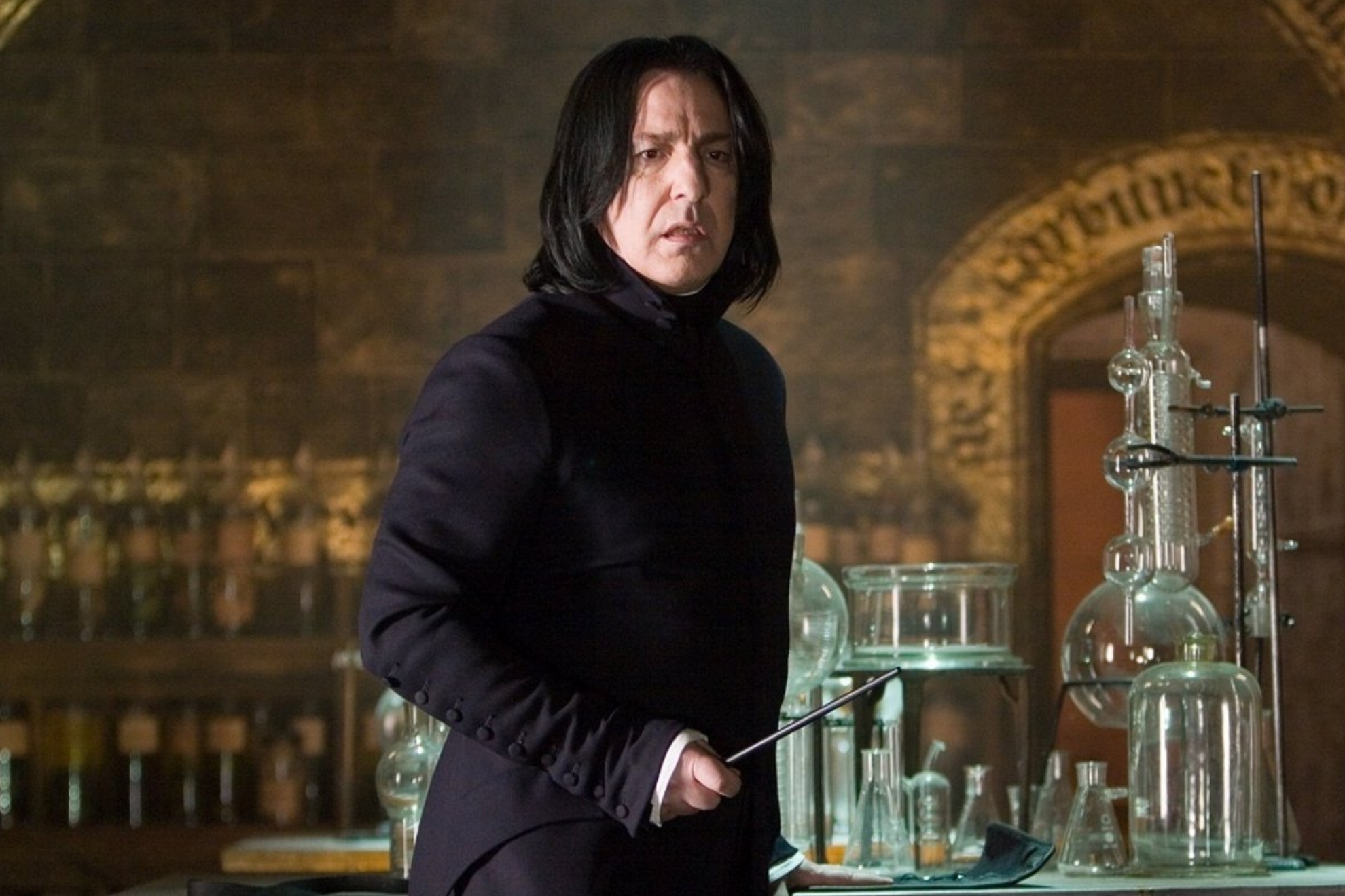 El motivo por el que Alan Rickman siguió haciendo de Severus Snape en Harry Potter