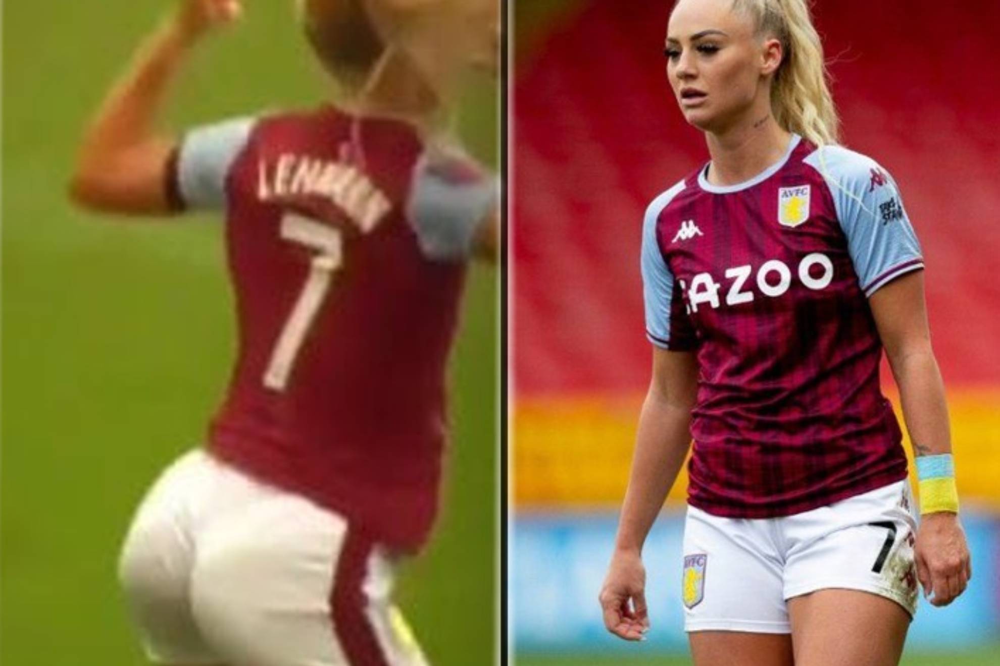 Douglas Luiz attacks viral video of Alisha Lehmann: It doesn't respect women's football