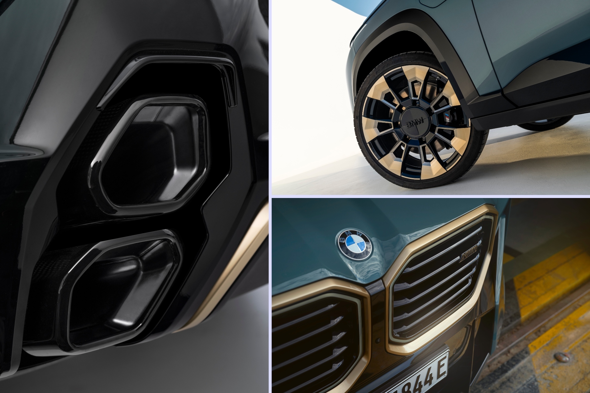 El diseo del XM est lleno de detalles originales, en la lnea de los ltimos BMW.