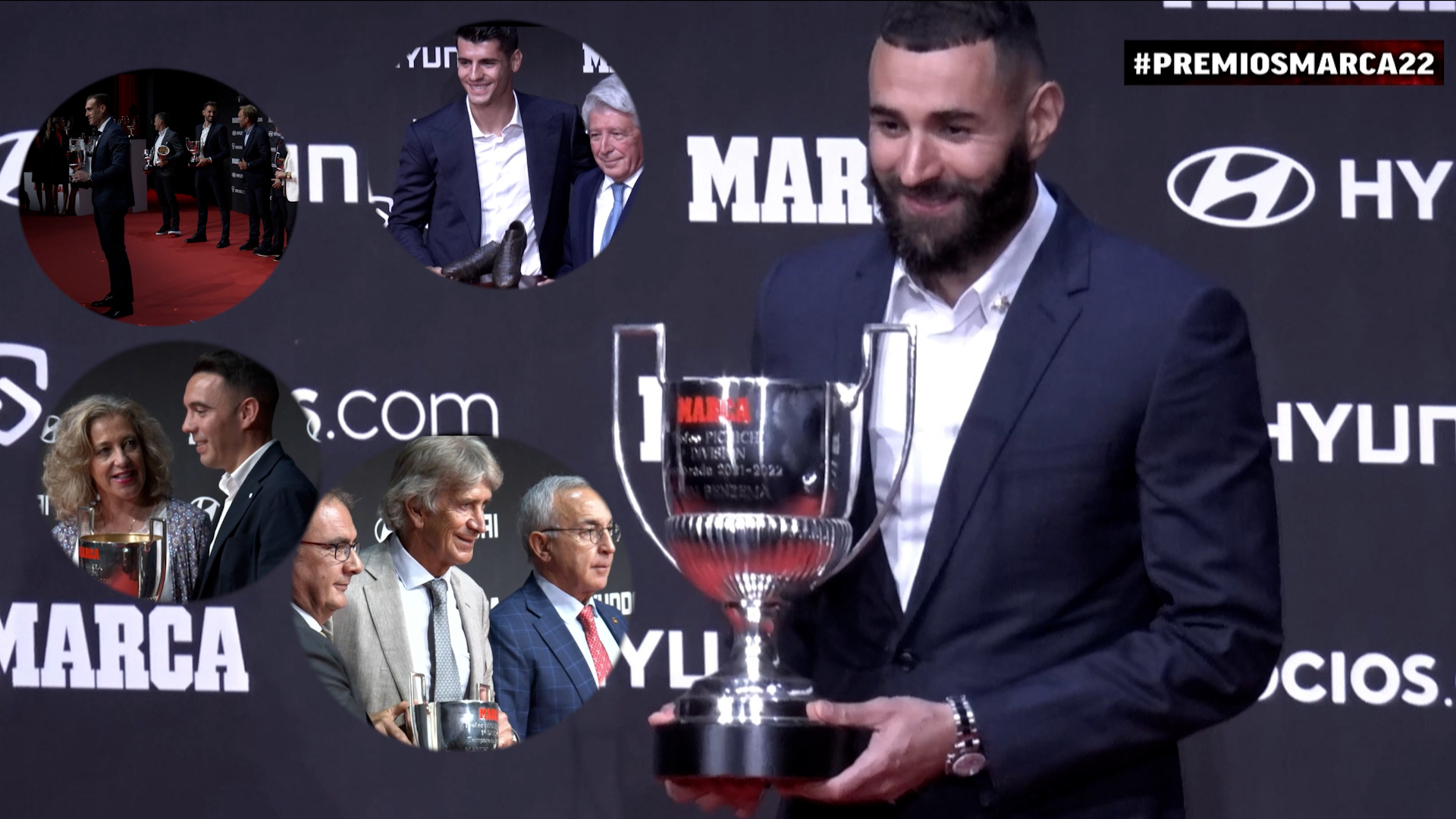 La Gala de los Premios MARCA en 3 minutos: el gran día de Benzema, Alfombra Roja...