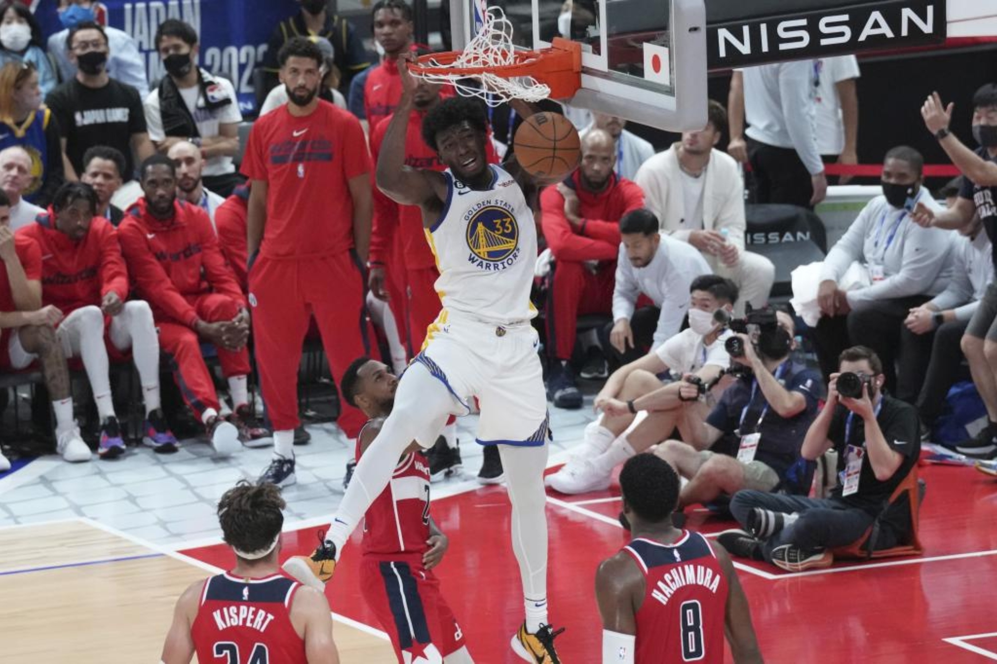 Un pupilo de Pau revienta la pre-temporada de la NBA: Wiseman vuela en el debut de los Warriors