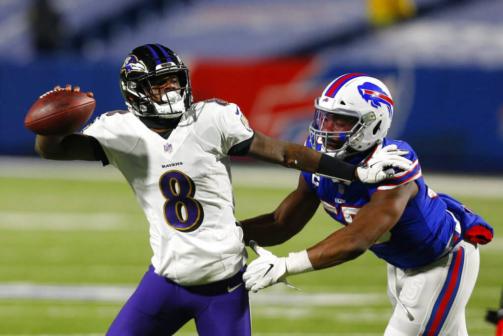 Pronósticos y apuestas NFL semana 4 2022: Buffalo Bills vs Baltimore Ravens.