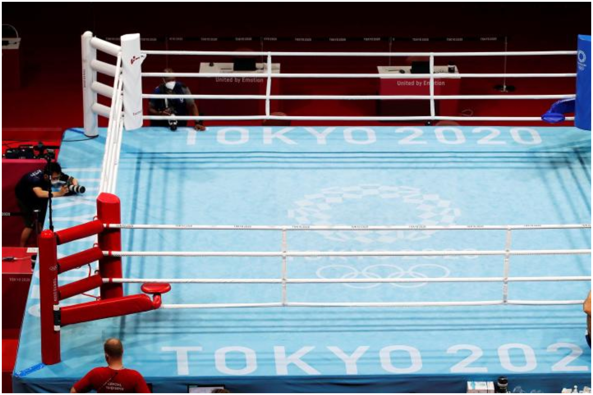 El cuadriltero de boxeo en los Juegos Olmpicos de Tokio / EFE.