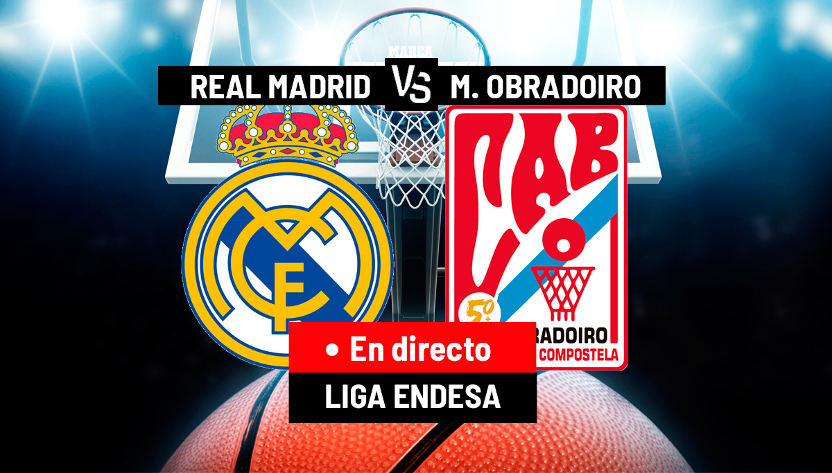 Real Madrid - Monbus Obradoiro en directo