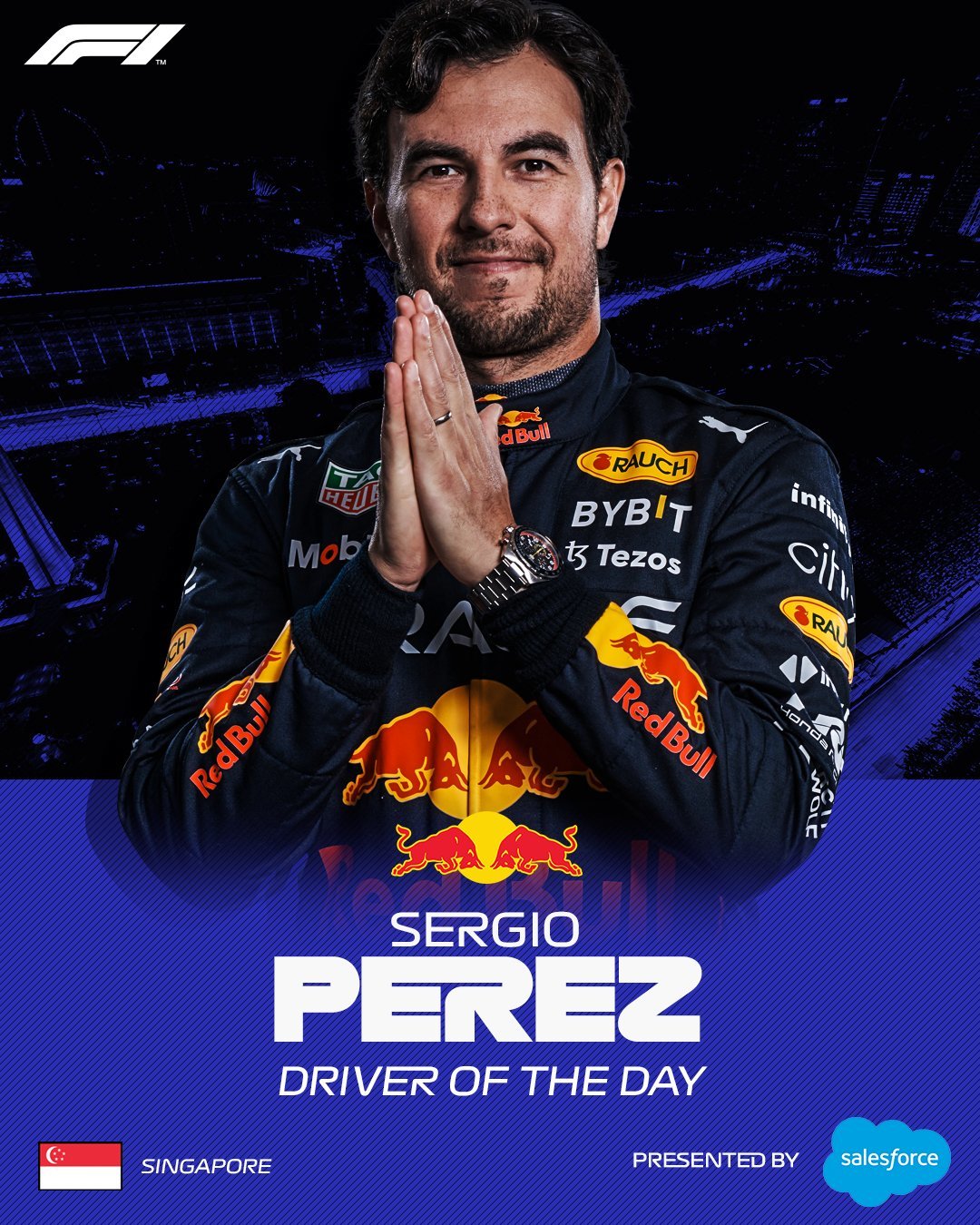 GP Singapur F1 2022: Checo Pérez, el 'campeón' callejero | Marca
