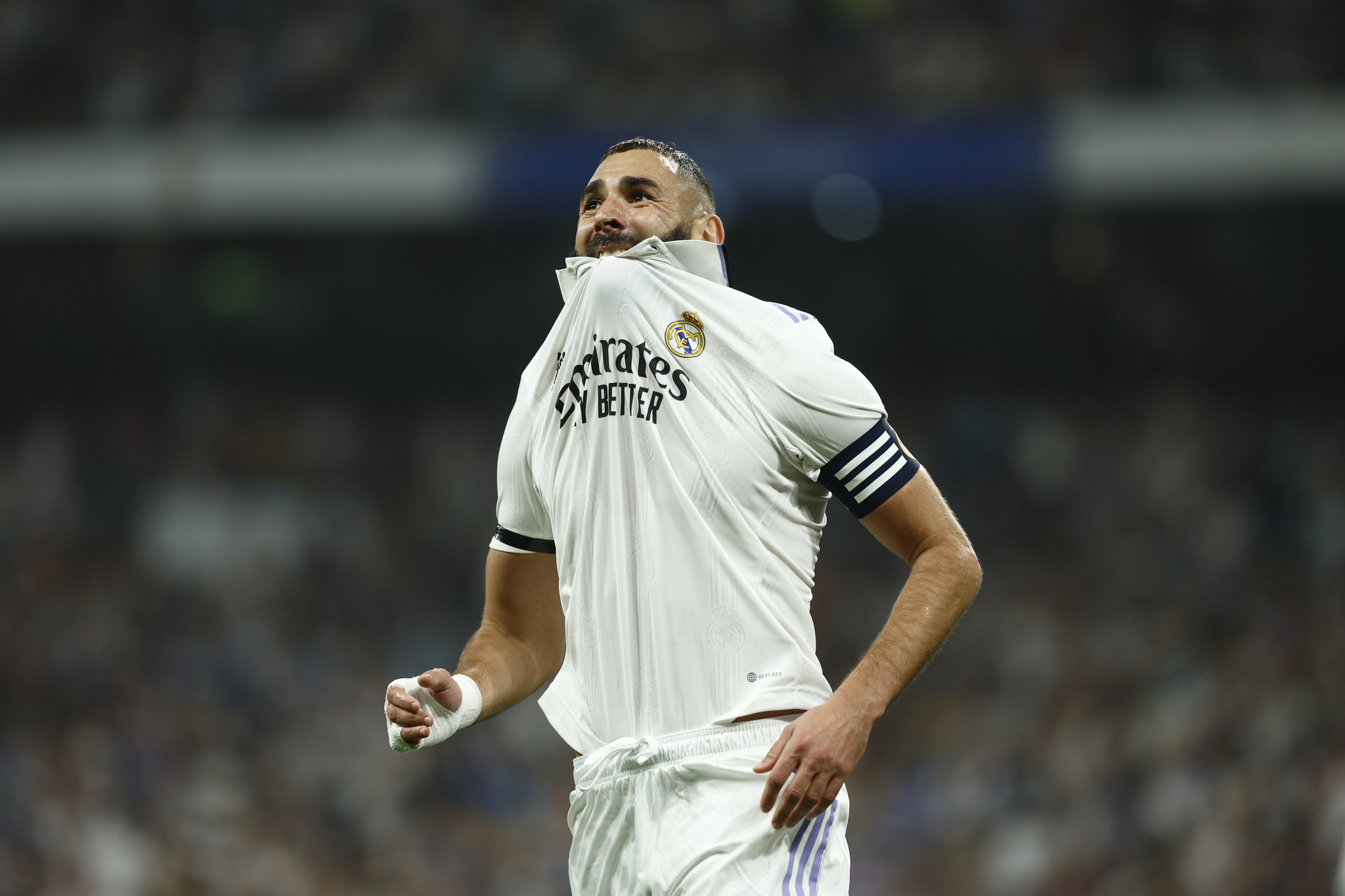 Real Madrid's Karim Benzema 