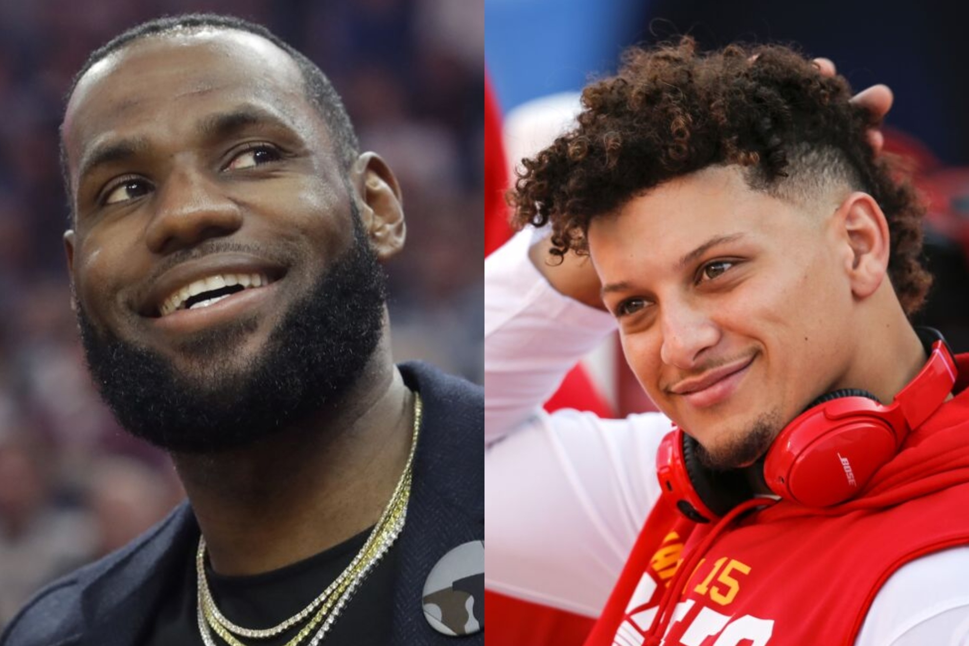 LeBron James highly praises Patrick Mahomes for an insanely difficult play