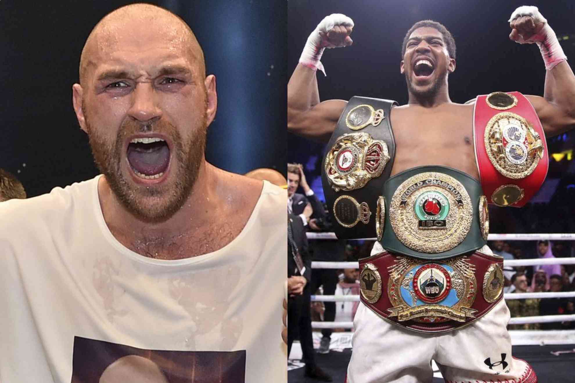 Tyson Fury vs. Anthony Joshua/AP