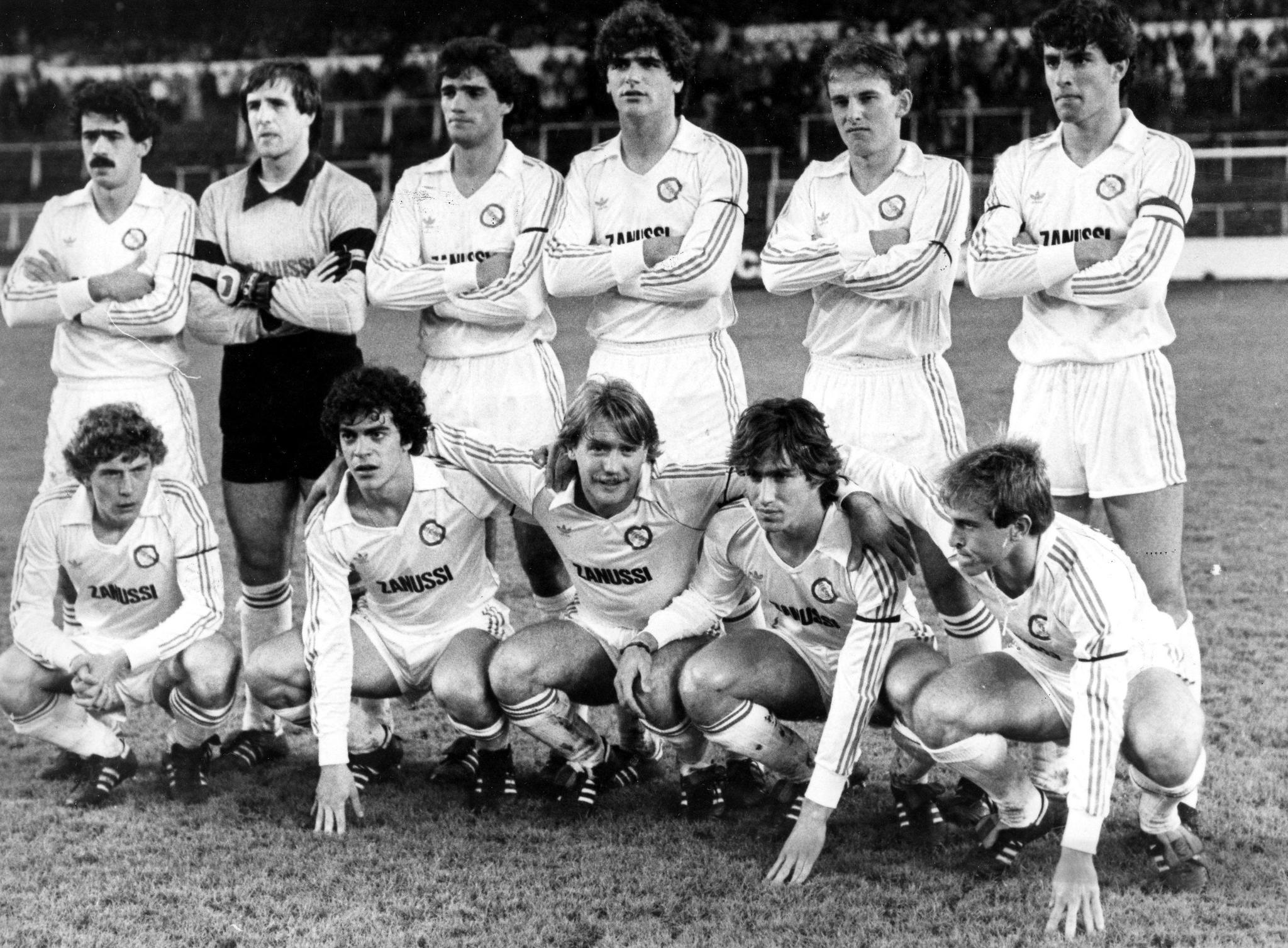 Alineación Real Madrid temporada 83/84. MARCA