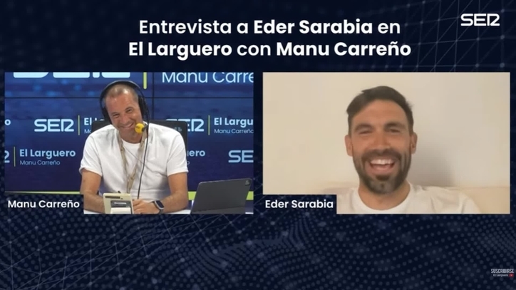 Eder Sarabia: "¿Fichar a Piqué? Con los ojos cerrados"