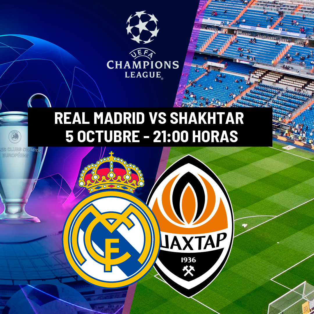 Real Madrid-Shakhtar, en directo: esperando los onces