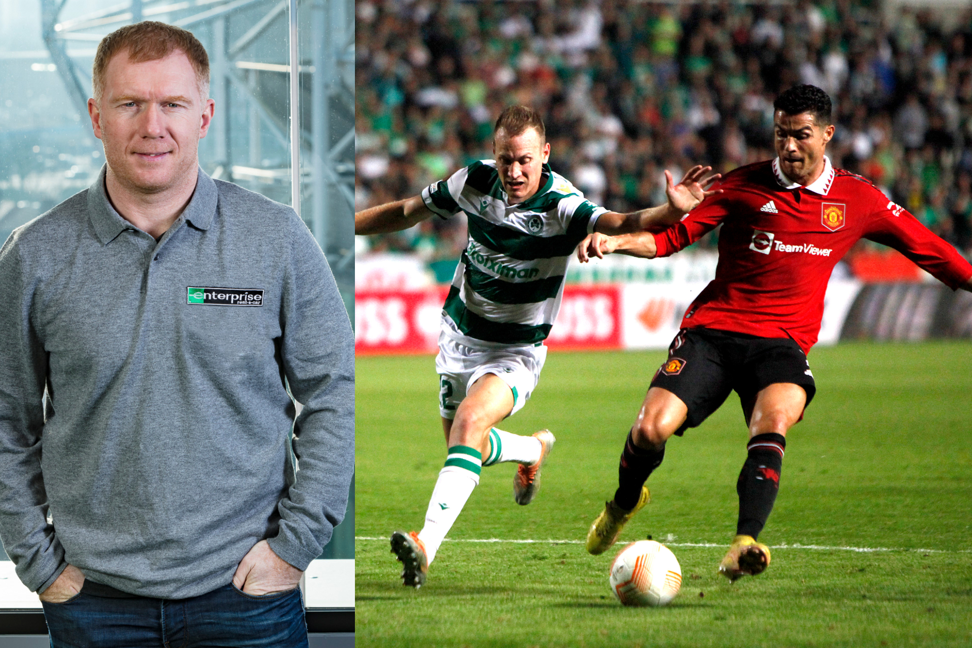 Scholes hits out at Ten Hag: It's more disrespectful playing Cristiano Ronaldo against Omonia