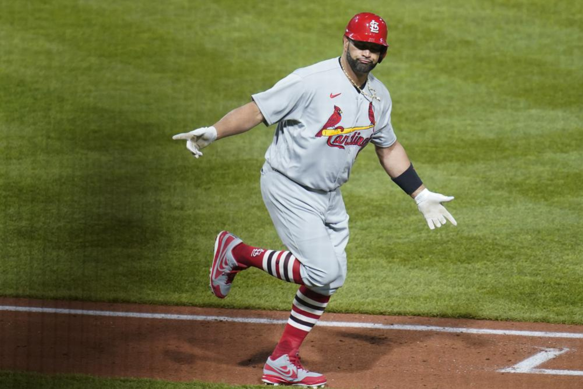 Albert Pujols this MLB season with the Cardinals. - AP Photo/Keith Srakocic