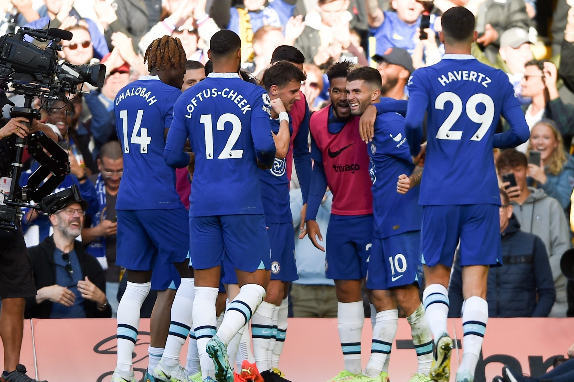Chelsea celebrate. /EFE