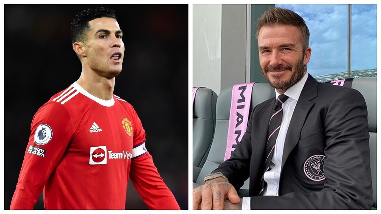 Ronaldo and Beckham.