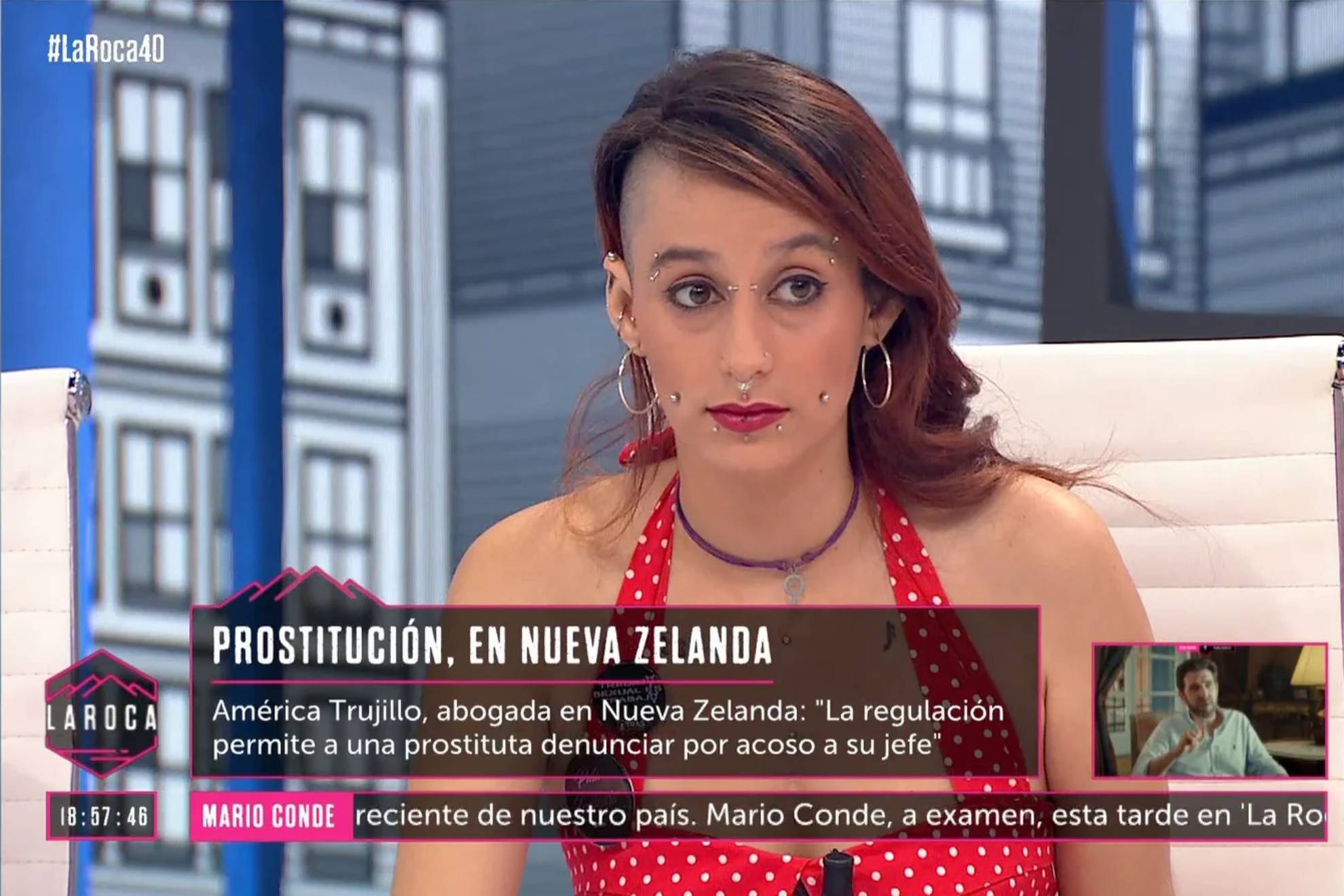 Piikara, la prostituta que ha defendido la legalizacin de la prostitucin en Espaa. Atresmedia
