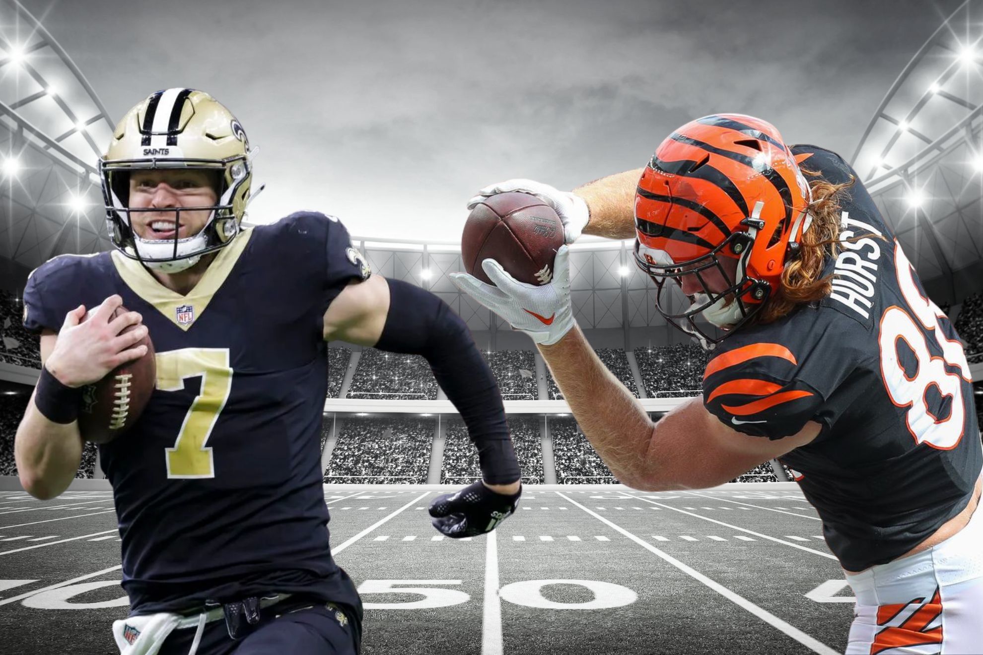 Taysom Hill (TE) and Hayden Hurst (TE) had fantastic showings in Week 5 and are must pickups for Week 6. -MARCA