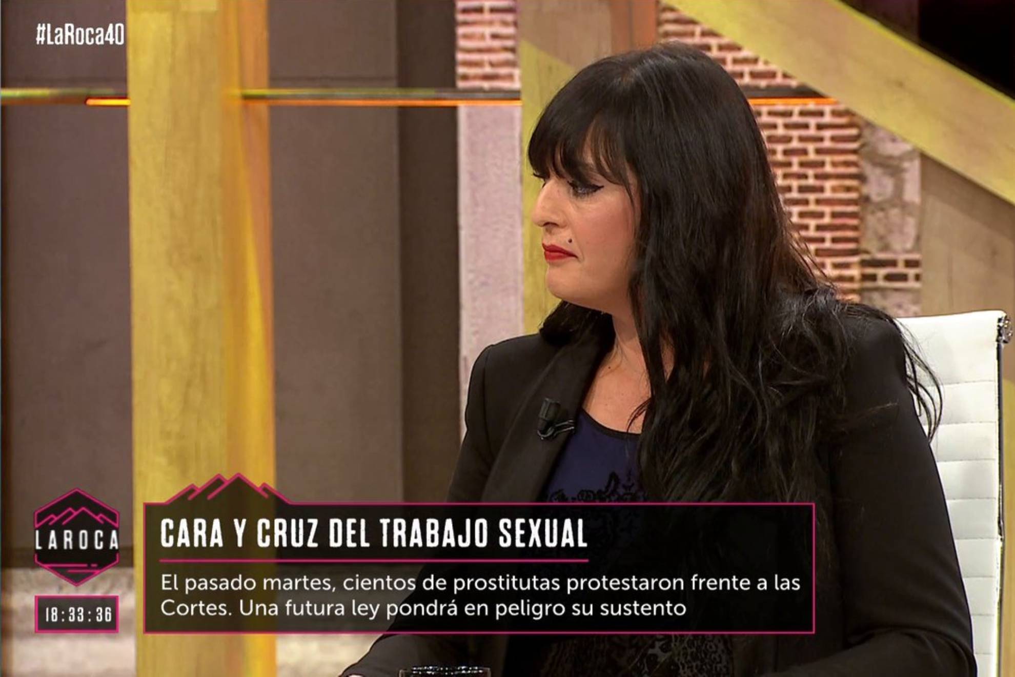 Amelia Tiganus, la ex prostituta que ha defendido la abolicin de la prostitucin en Espaa. Atresmedia