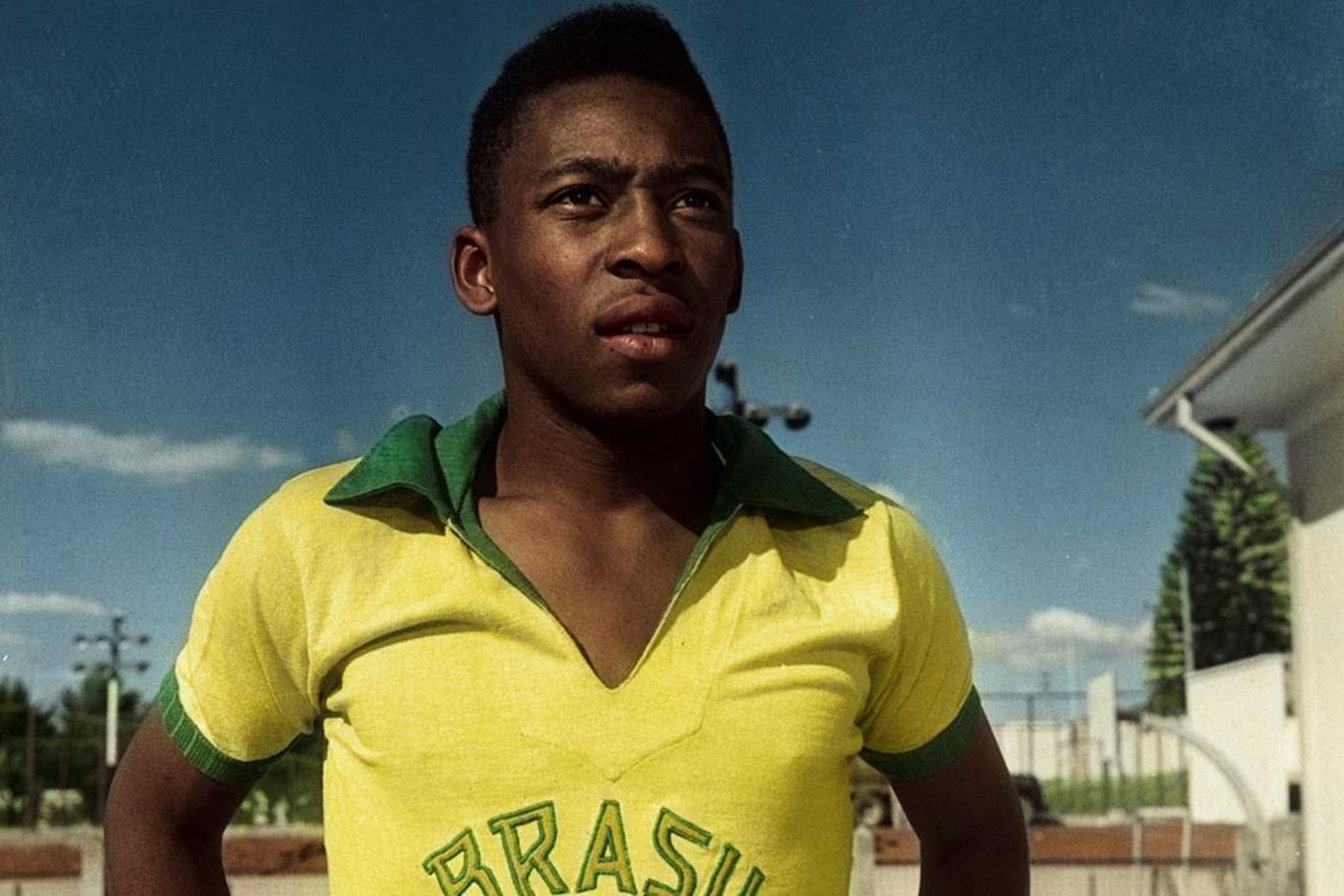 Pelé con la camiseta de Brasil | MARCA