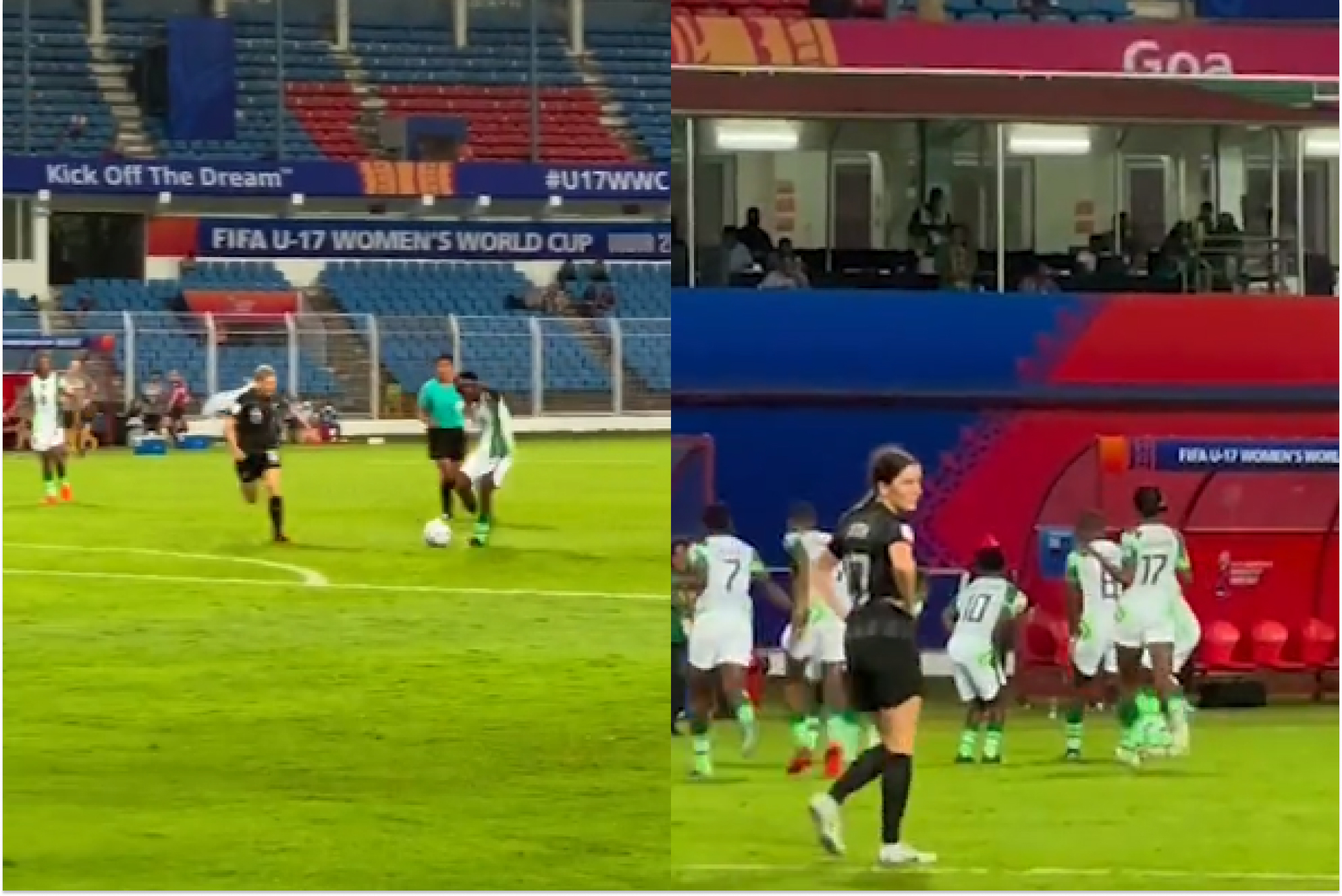 ¿Qué fue mejor? ¿El golazo o la celebración? Nigeria revoluciona el Mundial Femenino Sub-17