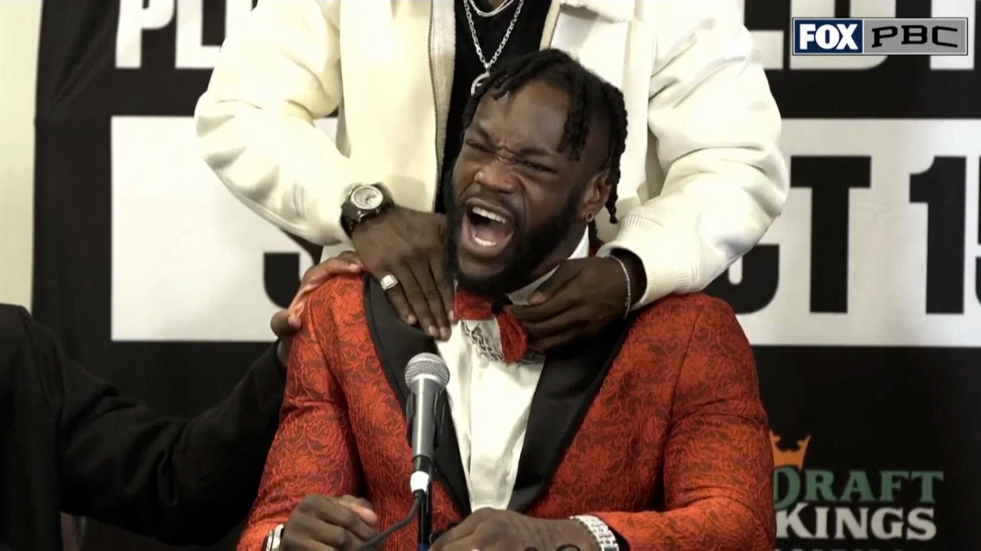 Deontay Wilder bursts into tears discussing the dangers of boxing