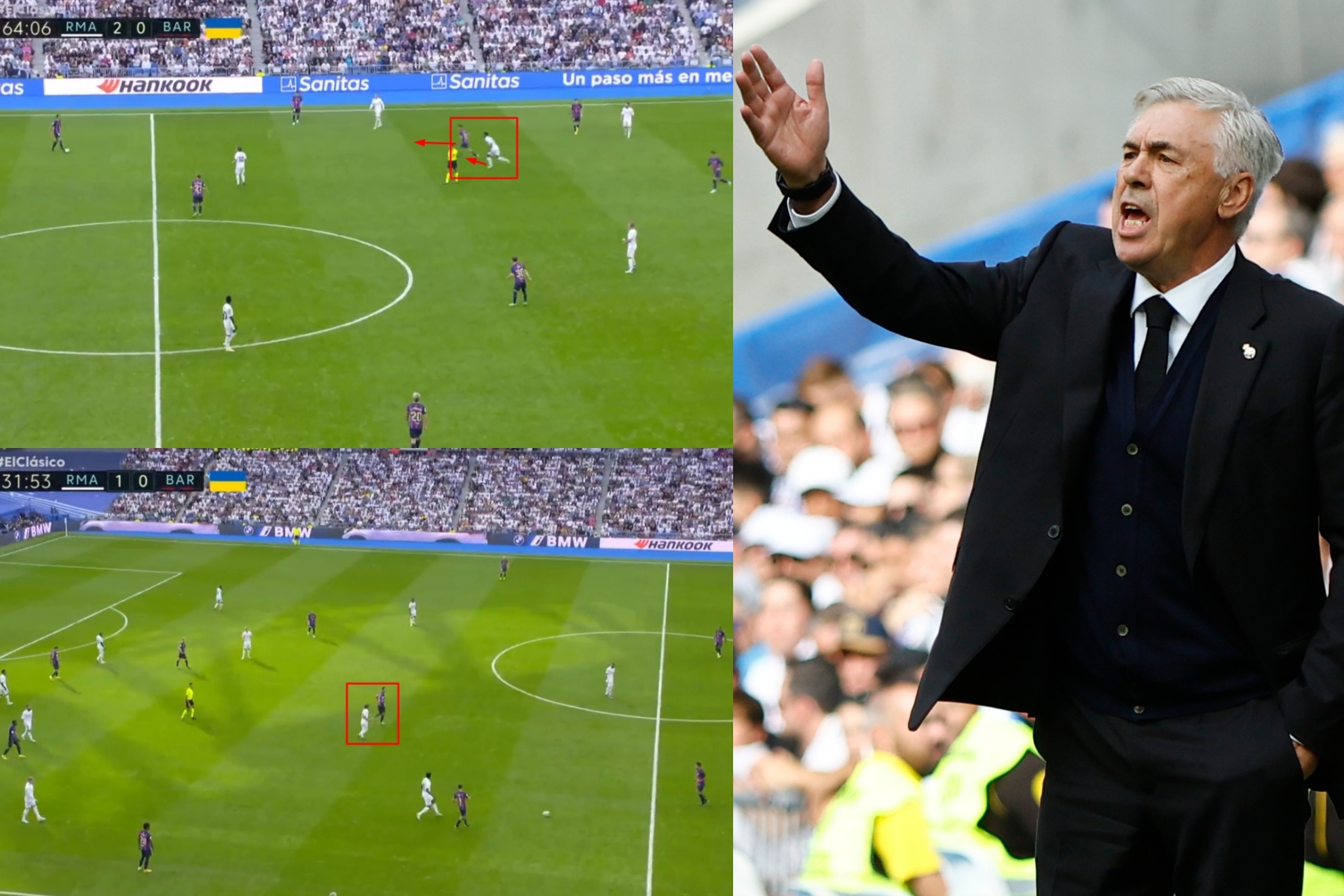 El giro táctico de Ancelotti por el que el Real Madrid comenzó a ganar el Clásico