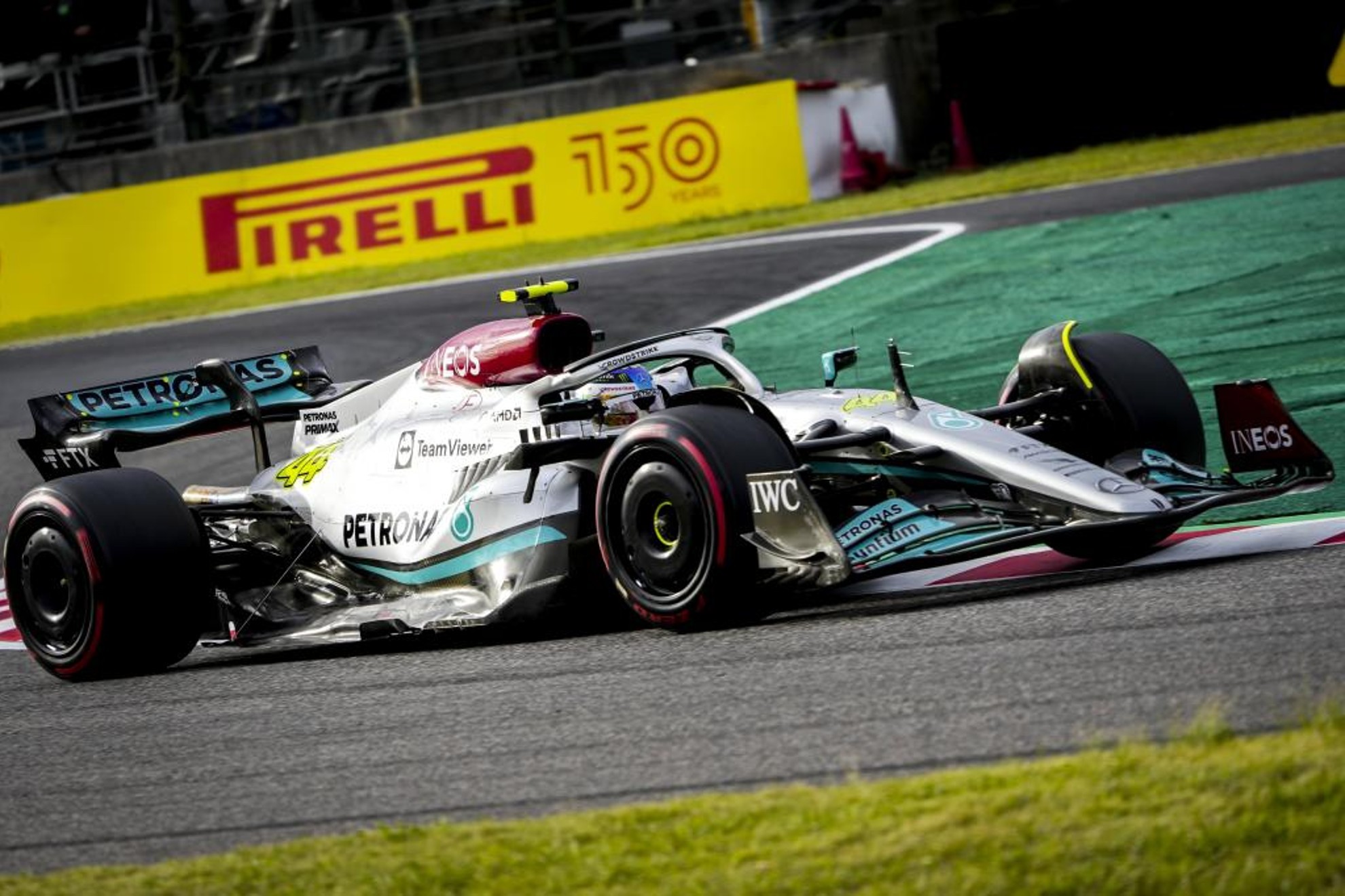 Hamilton, en el pasado Gran Premio de Japón