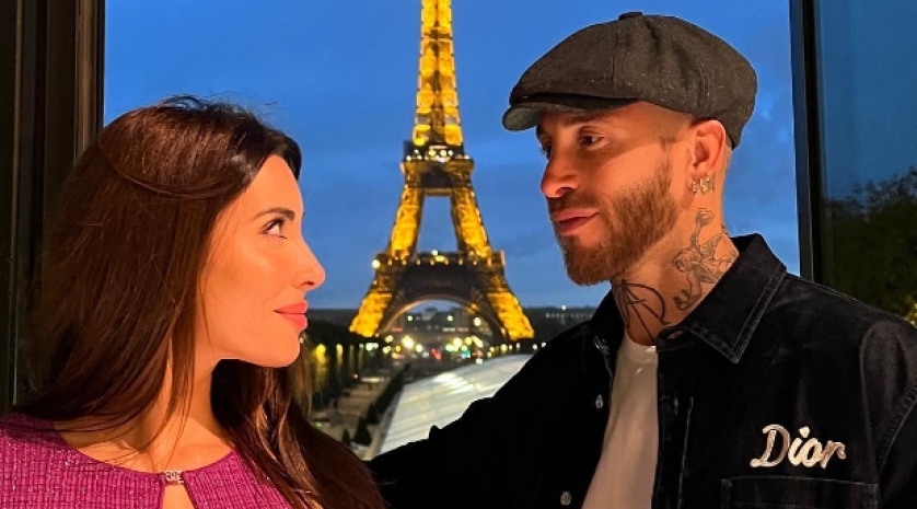 Pilar Rubio derrocha amor por Sergio Ramos con la Torre Eiffel de fondo: "Deja de mirarme as que..."