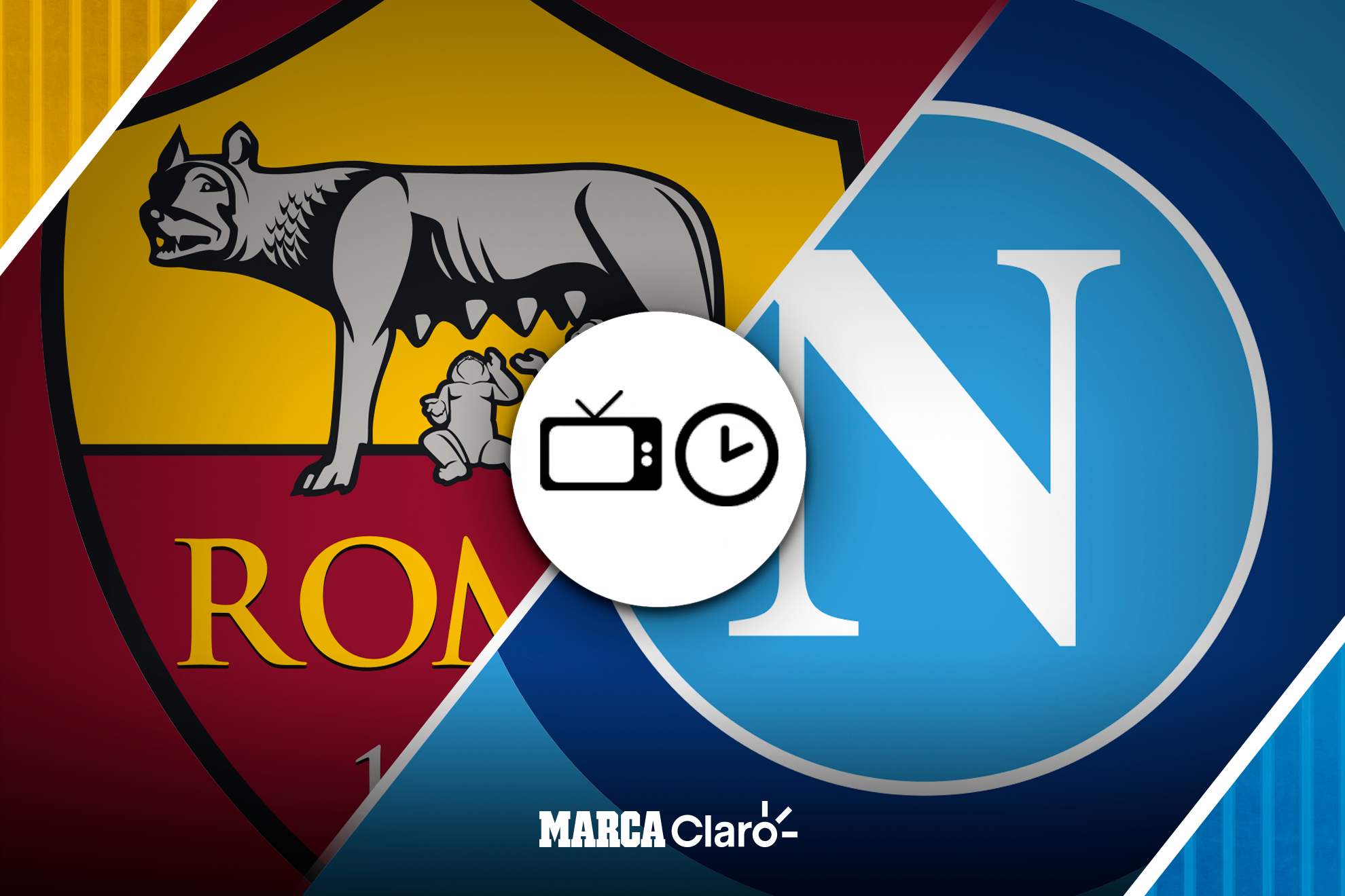 Roma vs Napoli: Horario y dónde ver