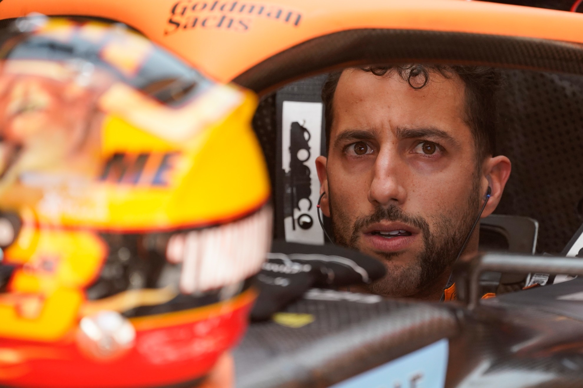 Daniel Ricciardo durante el GP de EEUU