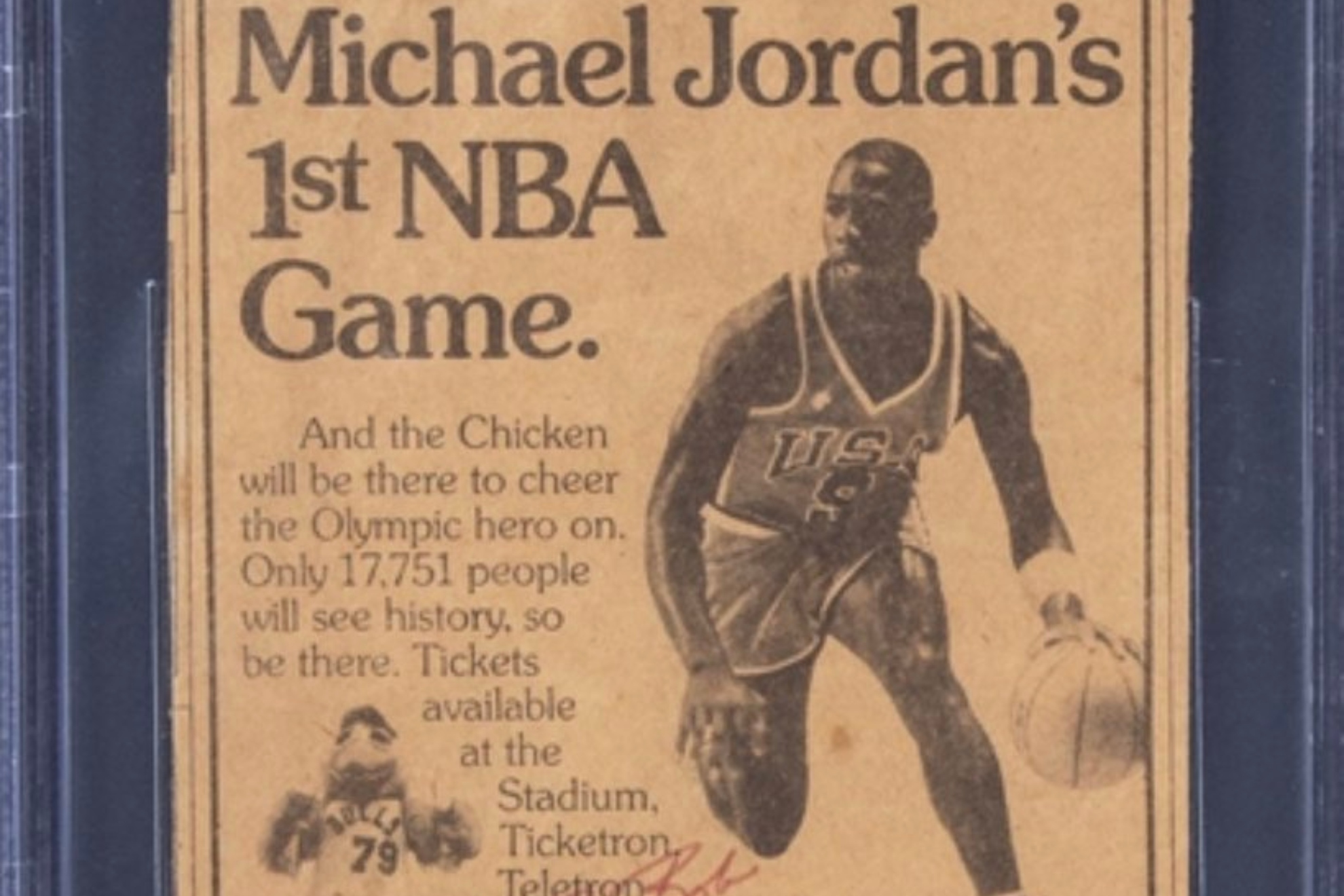 Se cumplen 38 aos del estreno de Michael Jordan en la NBA
