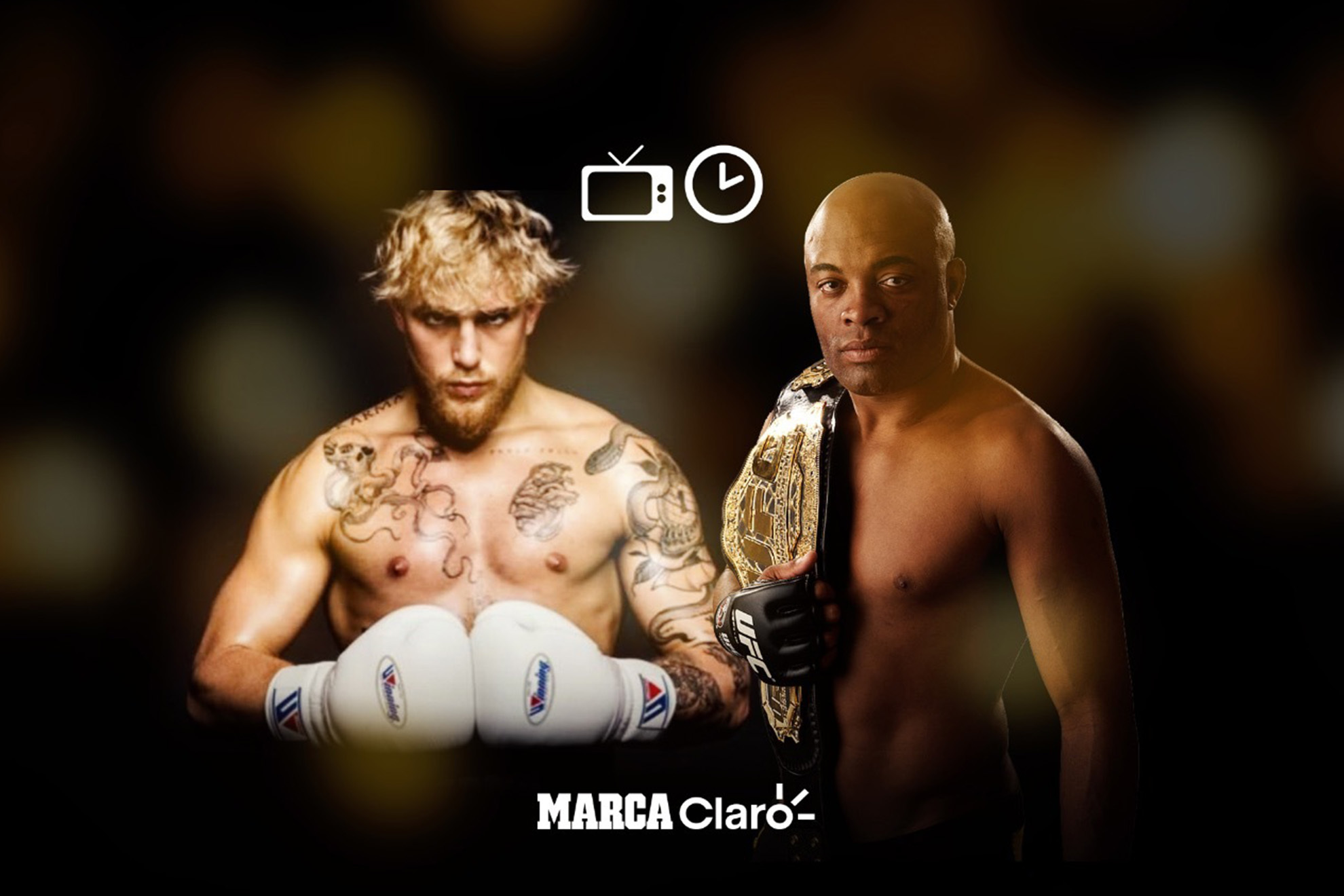 Jake Paul vs Anderson Silva: hora, fecha y transmisión del combate de boxeo en Arizona, USA. | MARCA Claro