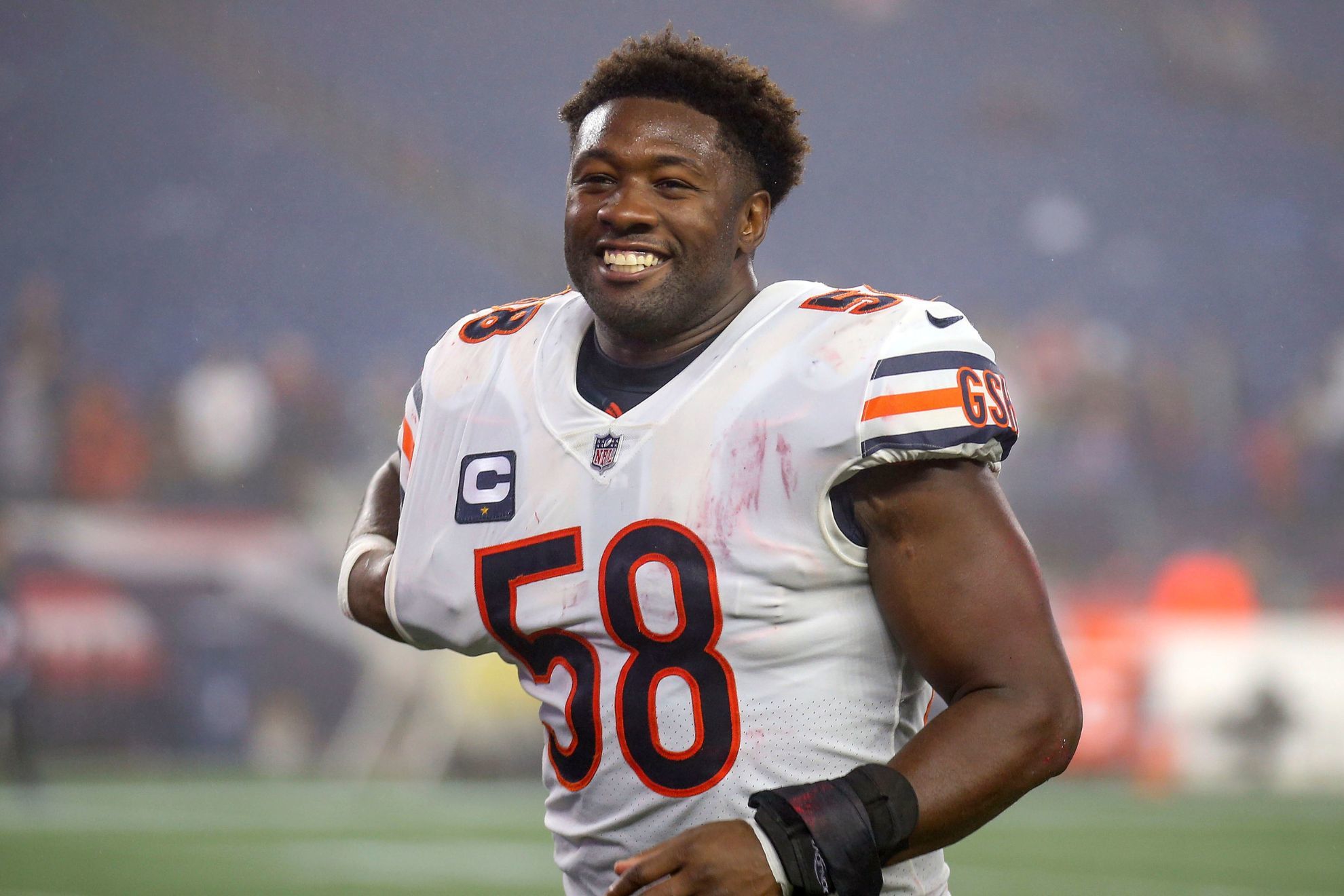 Roquan Smith, Chicago Bears linebacker traded to Baltimore Ravens