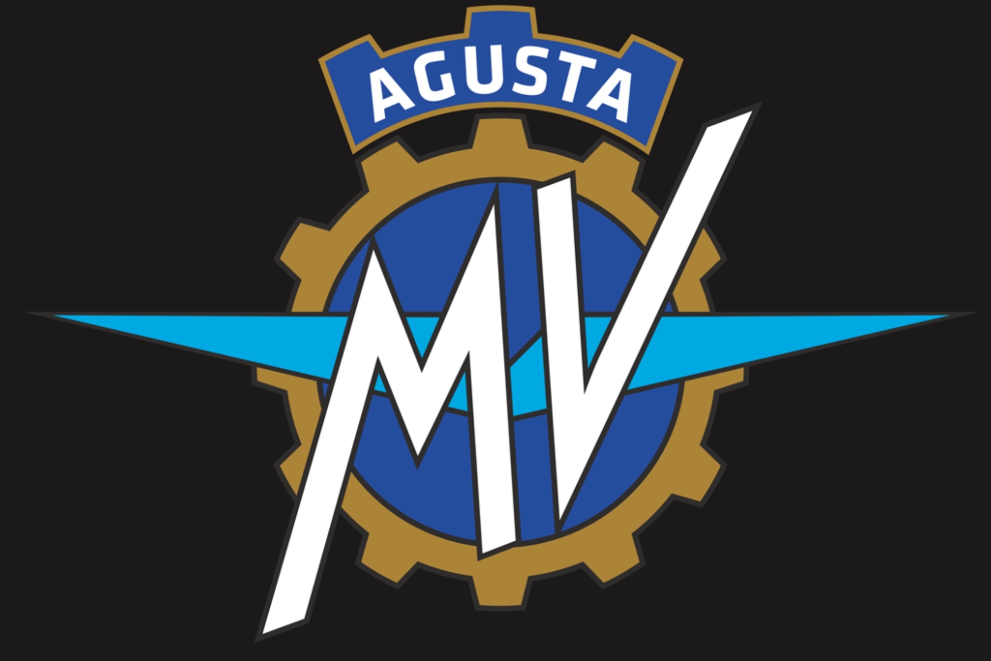 El logo de MV Agusta.