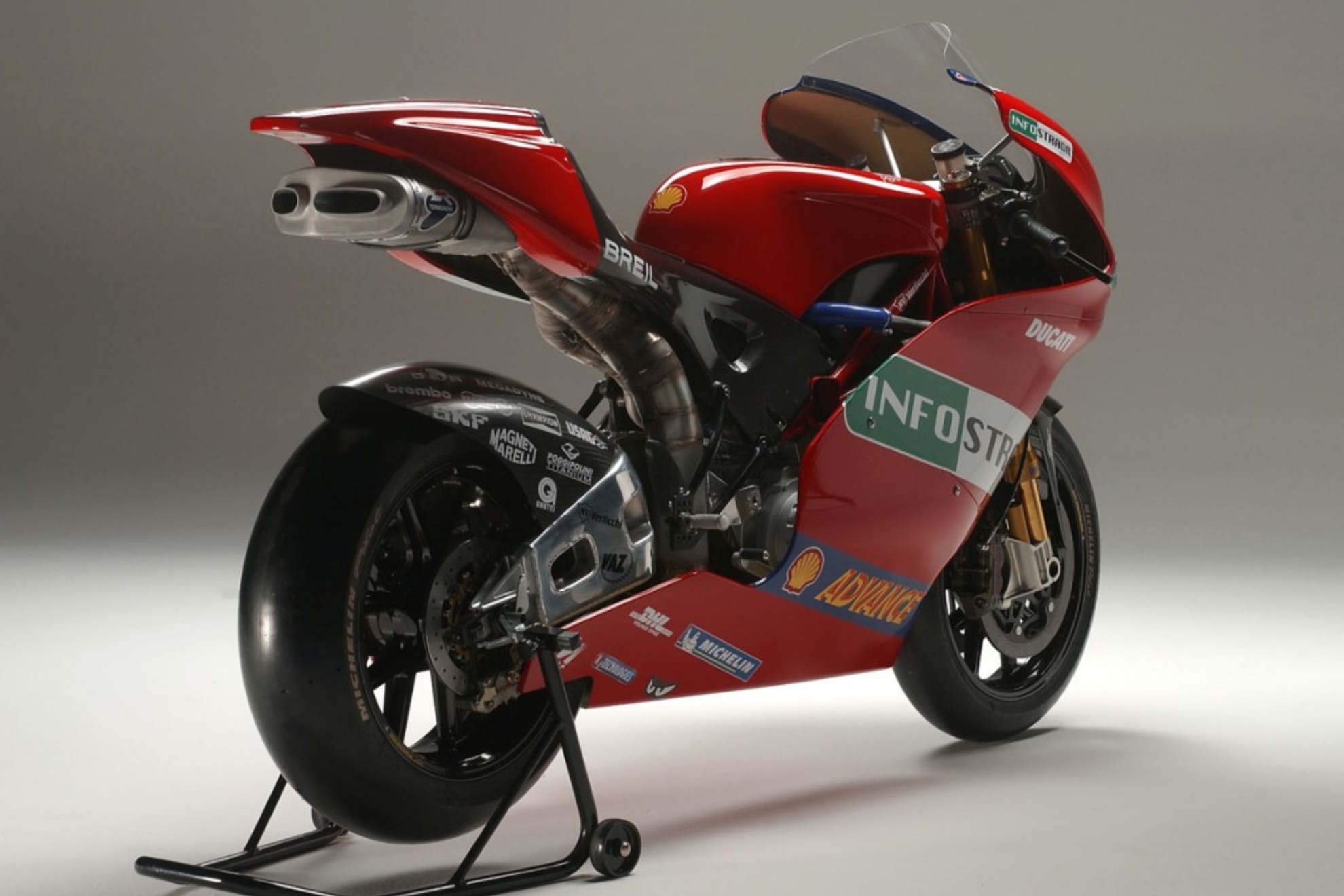 La llamada Ducati 1, su prototipo de 2002.